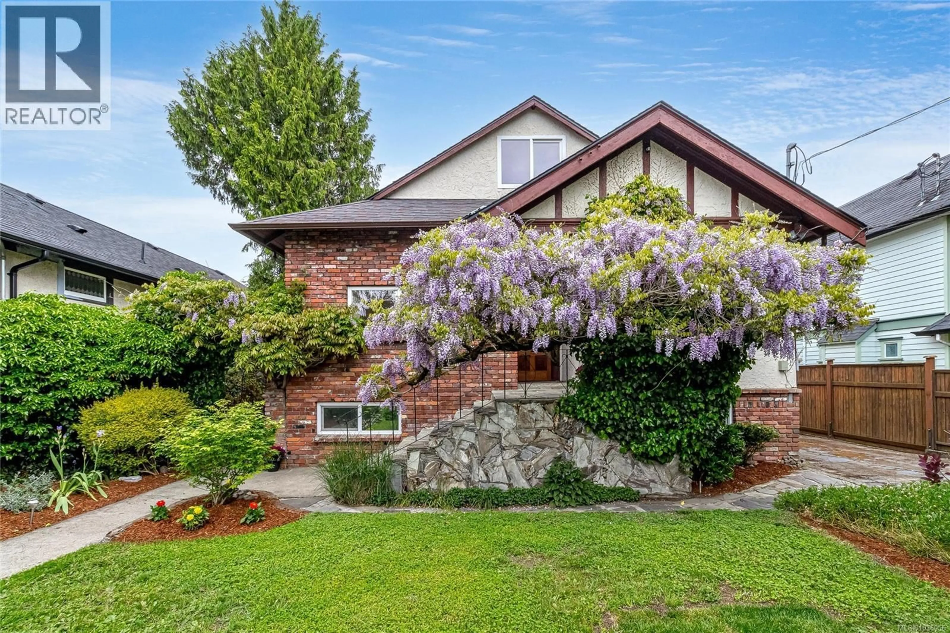 Home with brick exterior material, street for 1730 HAULTAIN STREET, Victoria British Columbia V8R2L2