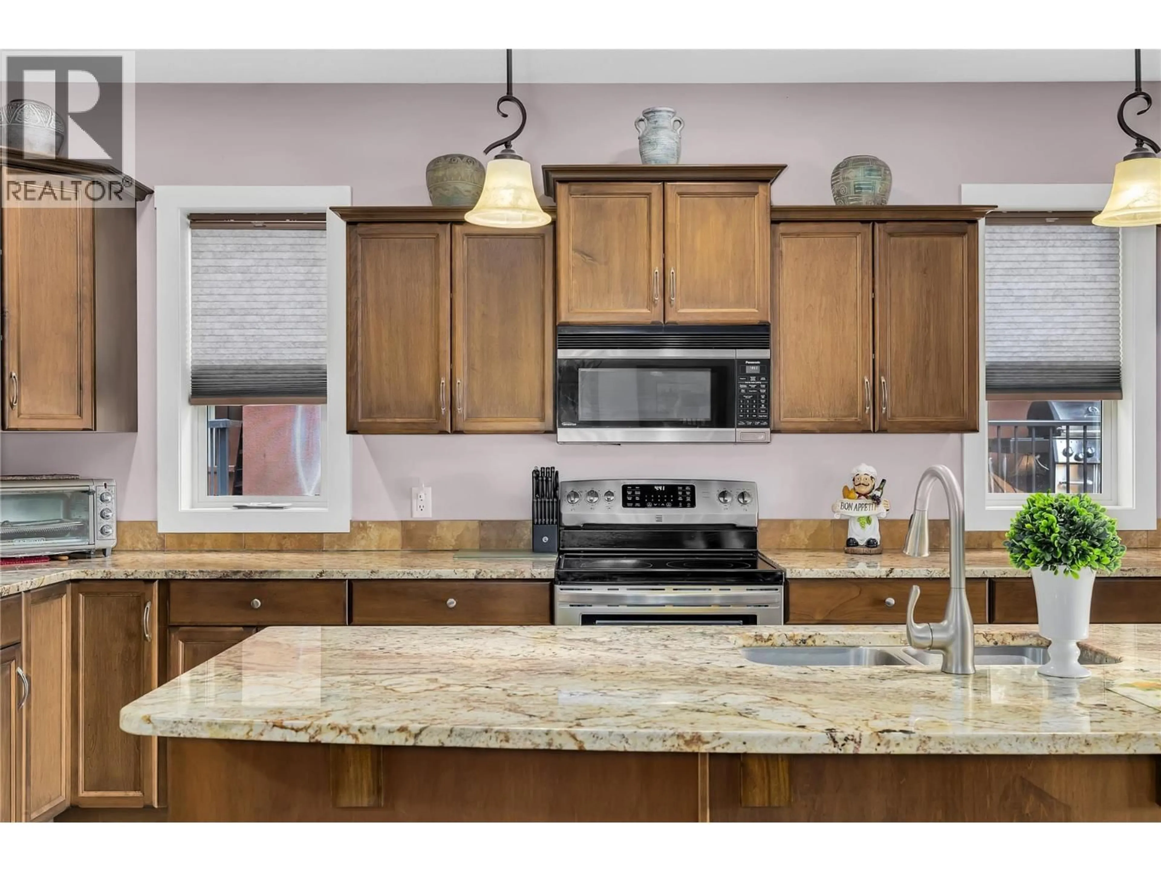 Open concept kitchen, ceramic/tile floor for 3863 SONOMA PINES DRIVE, Westbank British Columbia V4T2Z5