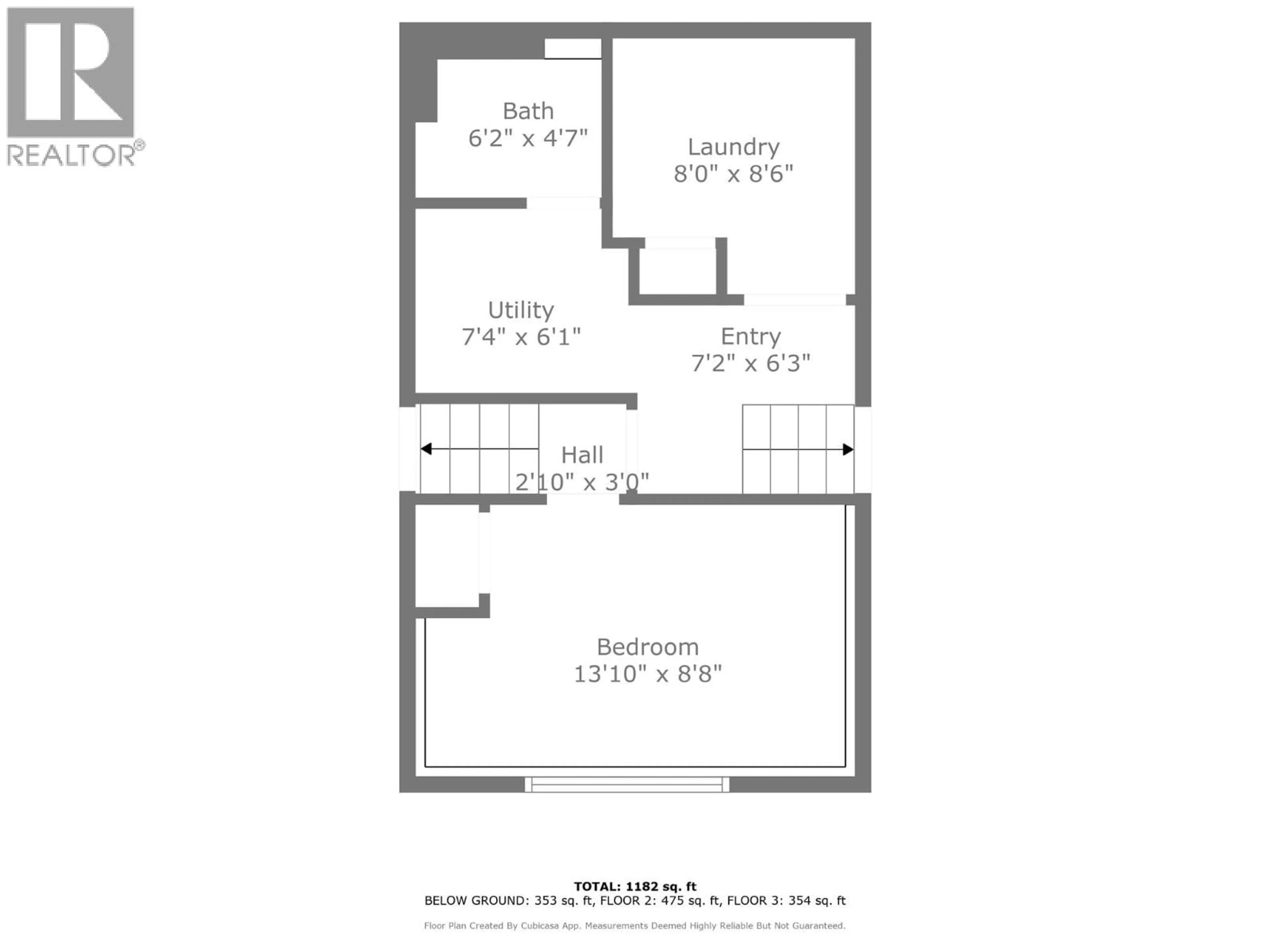 Floor plan for 691 BAY AVENUE, Kelowna British Columbia V1Y7J8