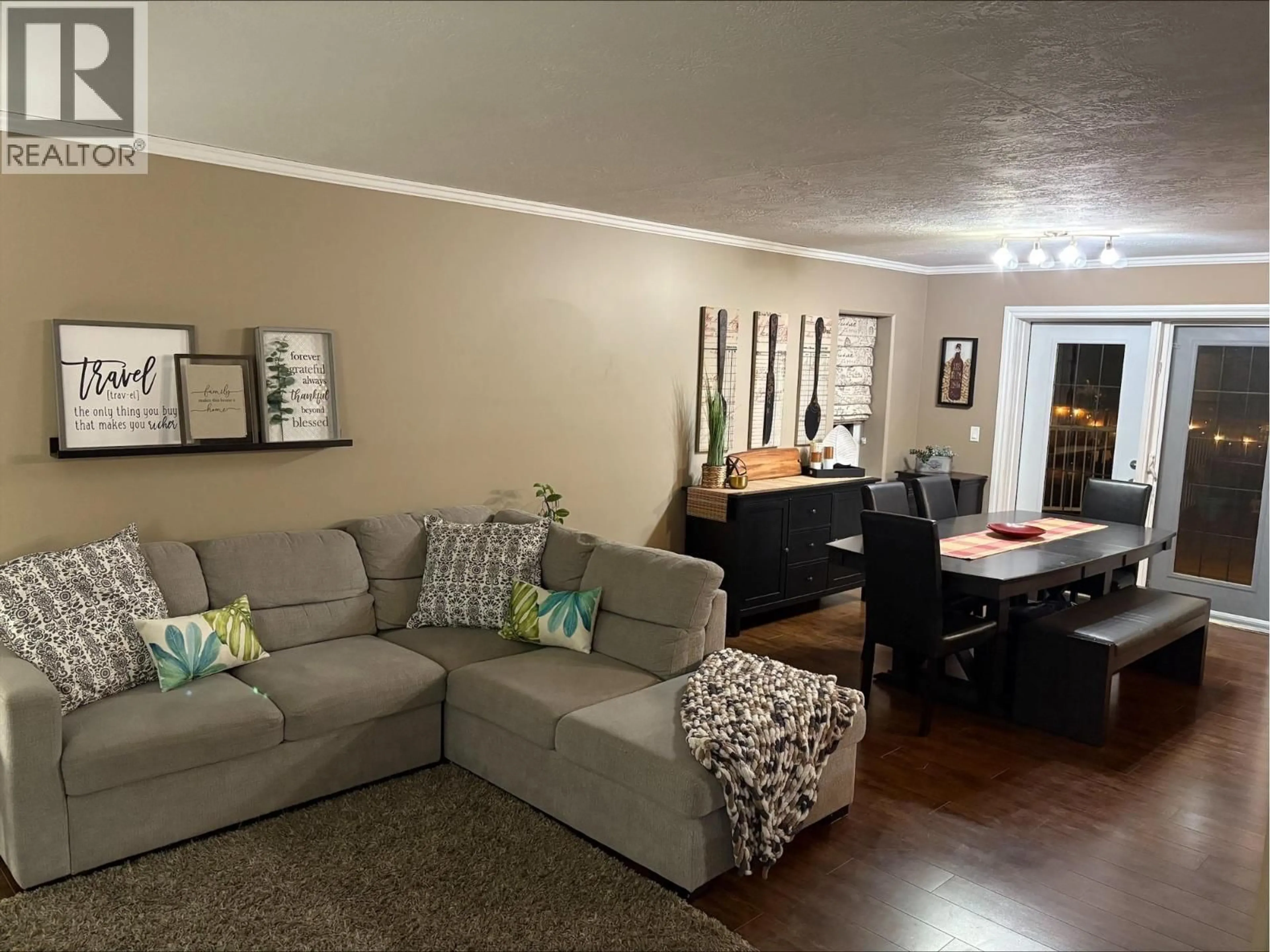 Living room with furniture, unknown for 4808 46 AVENUE, Pouce Coupe British Columbia V0C2C0
