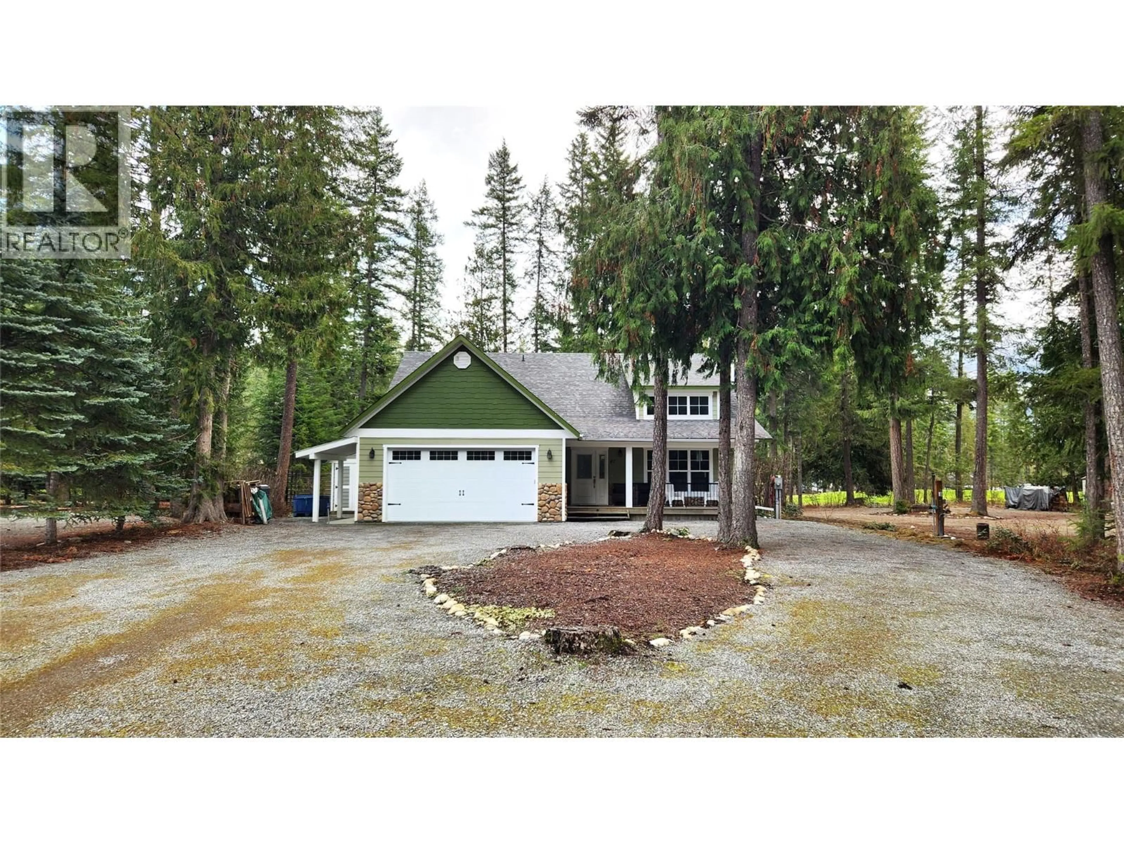 A pic from outside/outdoor area/front of a property/back of a property/a pic from drone, unknown for 87 - 3453 CESSNA ROAD, Enderby British Columbia V0E1V5