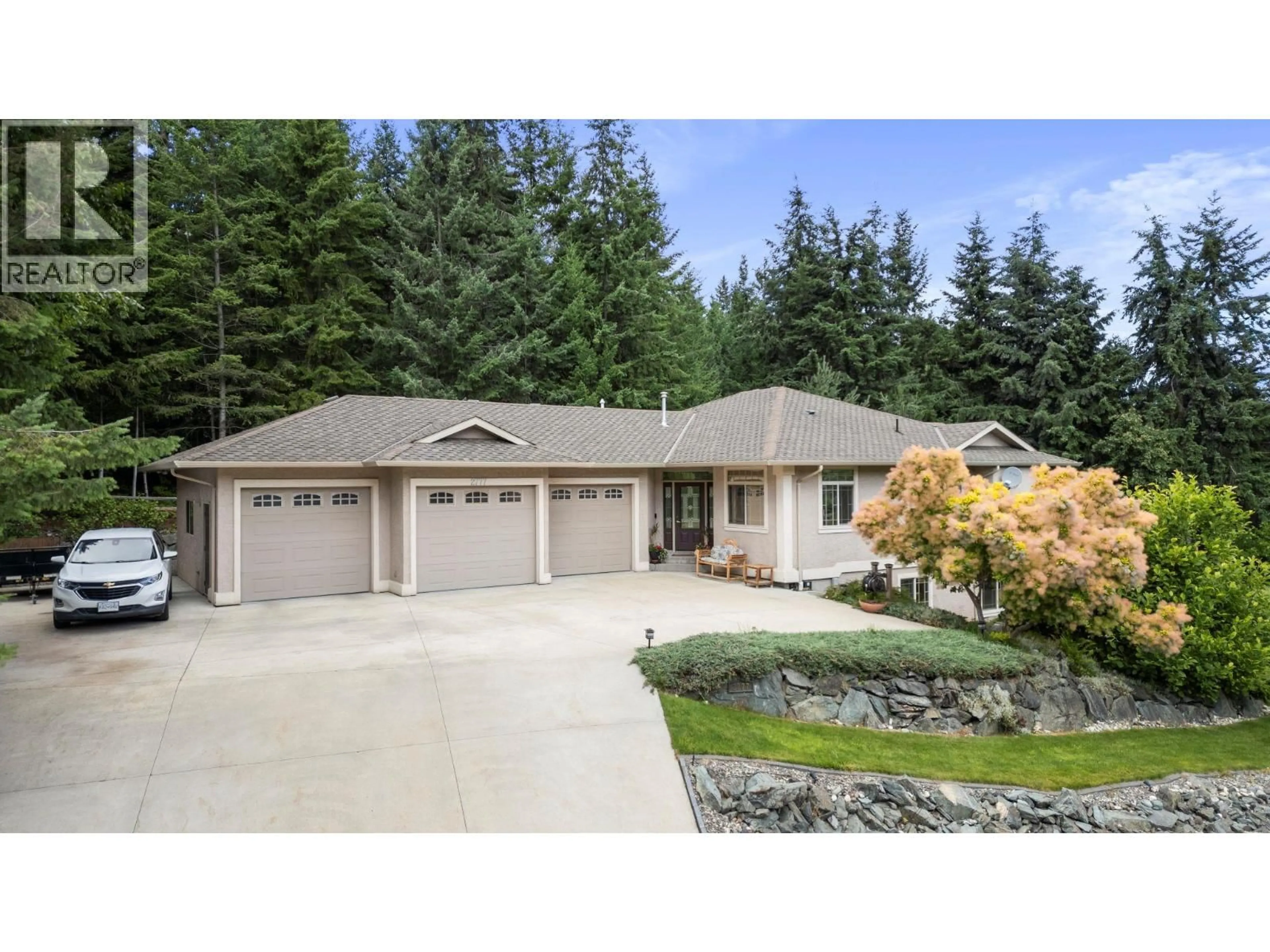 Home with vinyl exterior material, street for 2777 MOUNTVIEW DRIVE, Blind Bay British Columbia V0E1H1