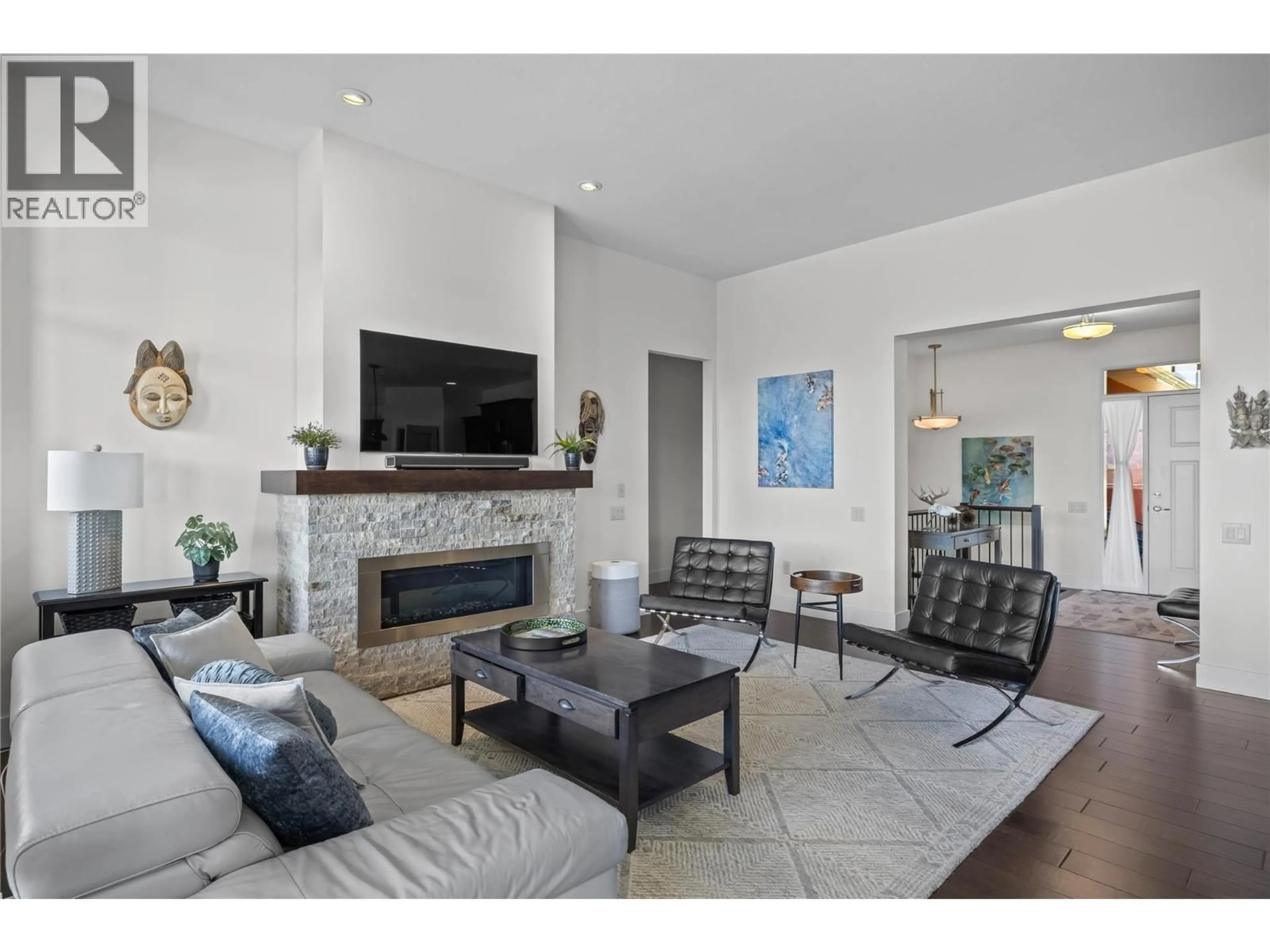 Living room with furniture, ceramic/tile floor for 2147 MADERA COURT, West Kelowna British Columbia V4T3H7