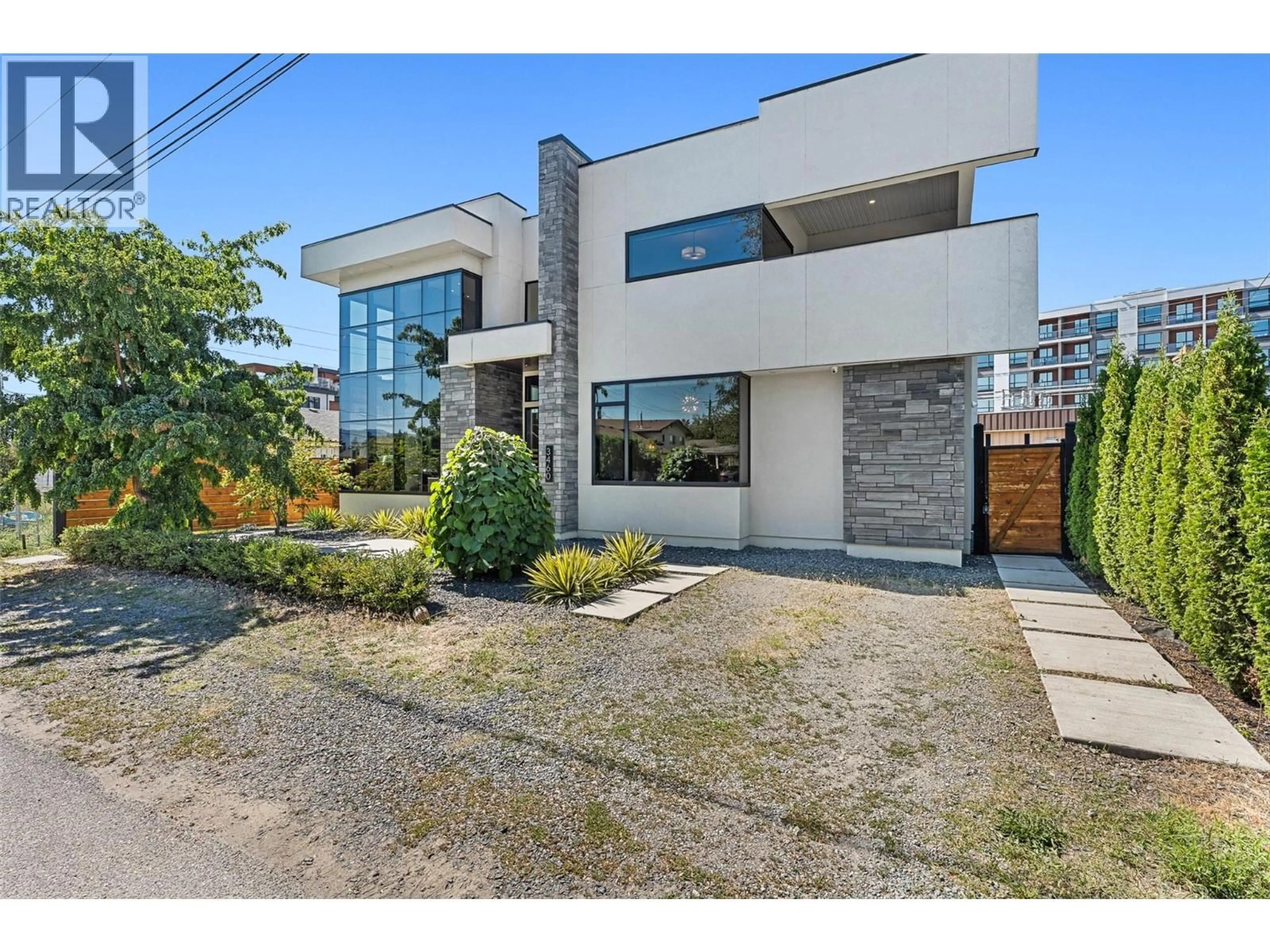 Home with brick exterior material, street for 3460 PATSY ROAD, Kelowna British Columbia V1W3E8