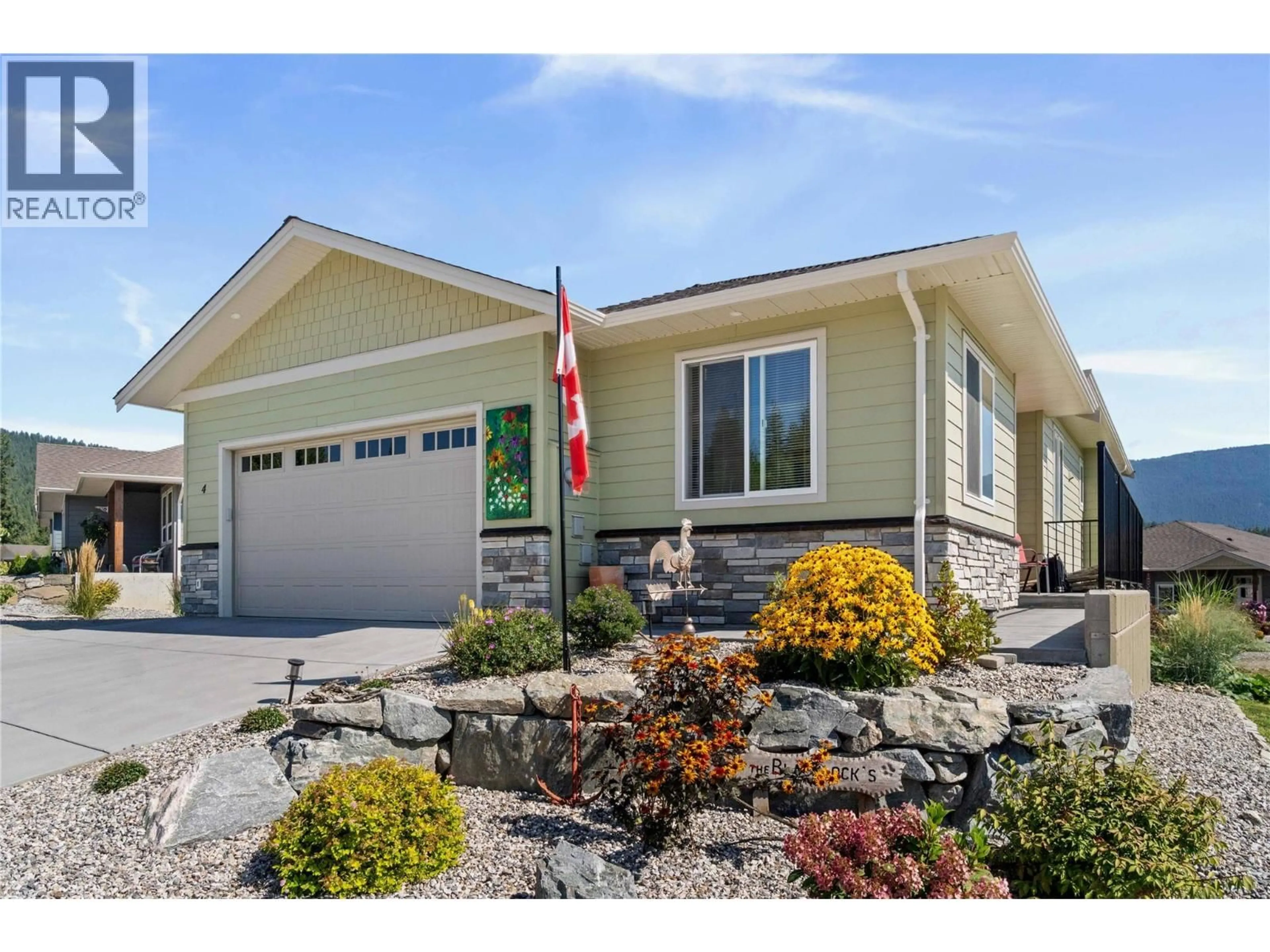 Home with vinyl exterior material, street for 4 - 2715 GOLF COURSE DRIVE, Blind Bay British Columbia V0E1H1
