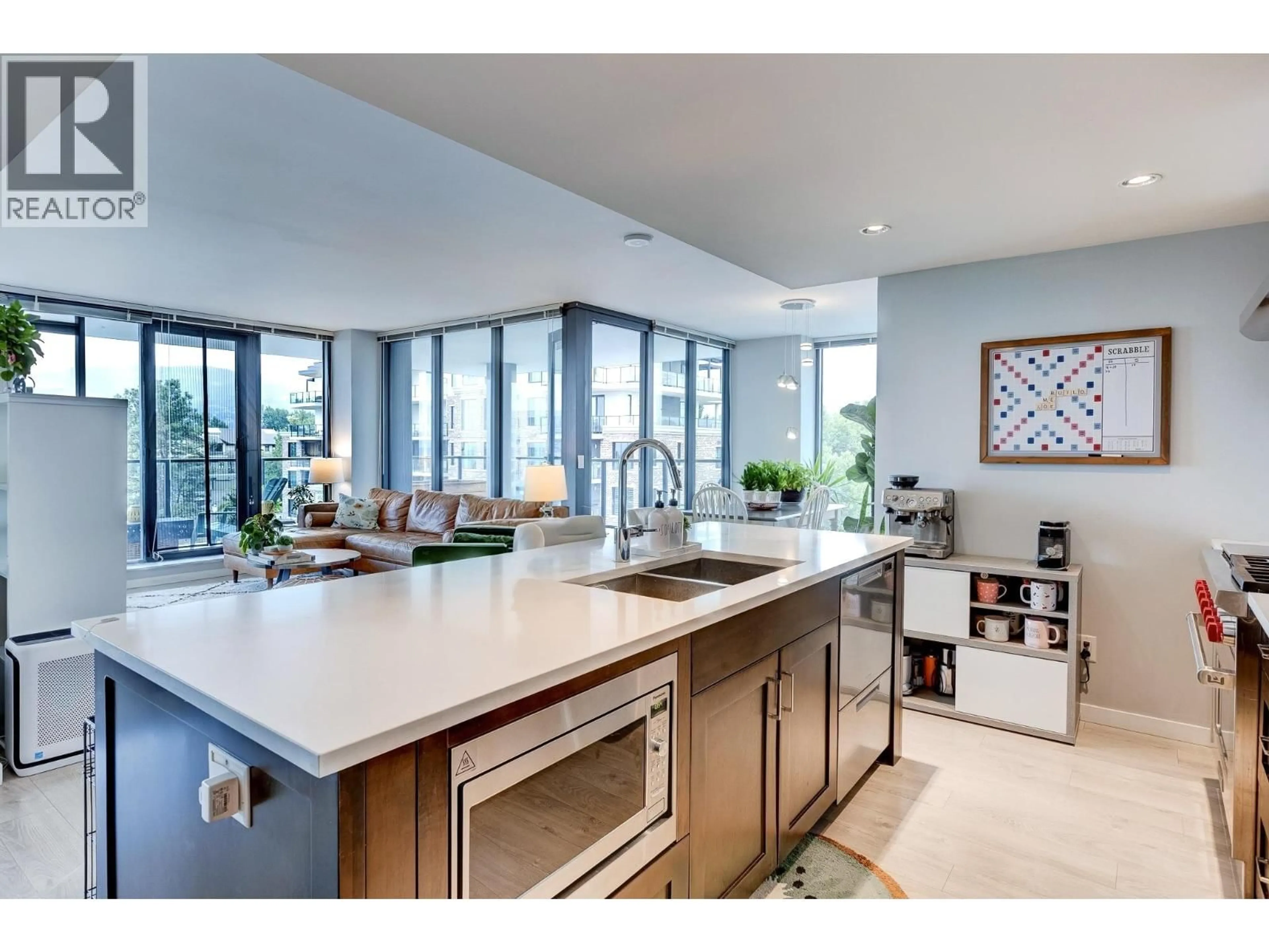 Open concept kitchen, unknown for 406 - 485 GROVES AVENUE, Kelowna British Columbia V1Y0C1