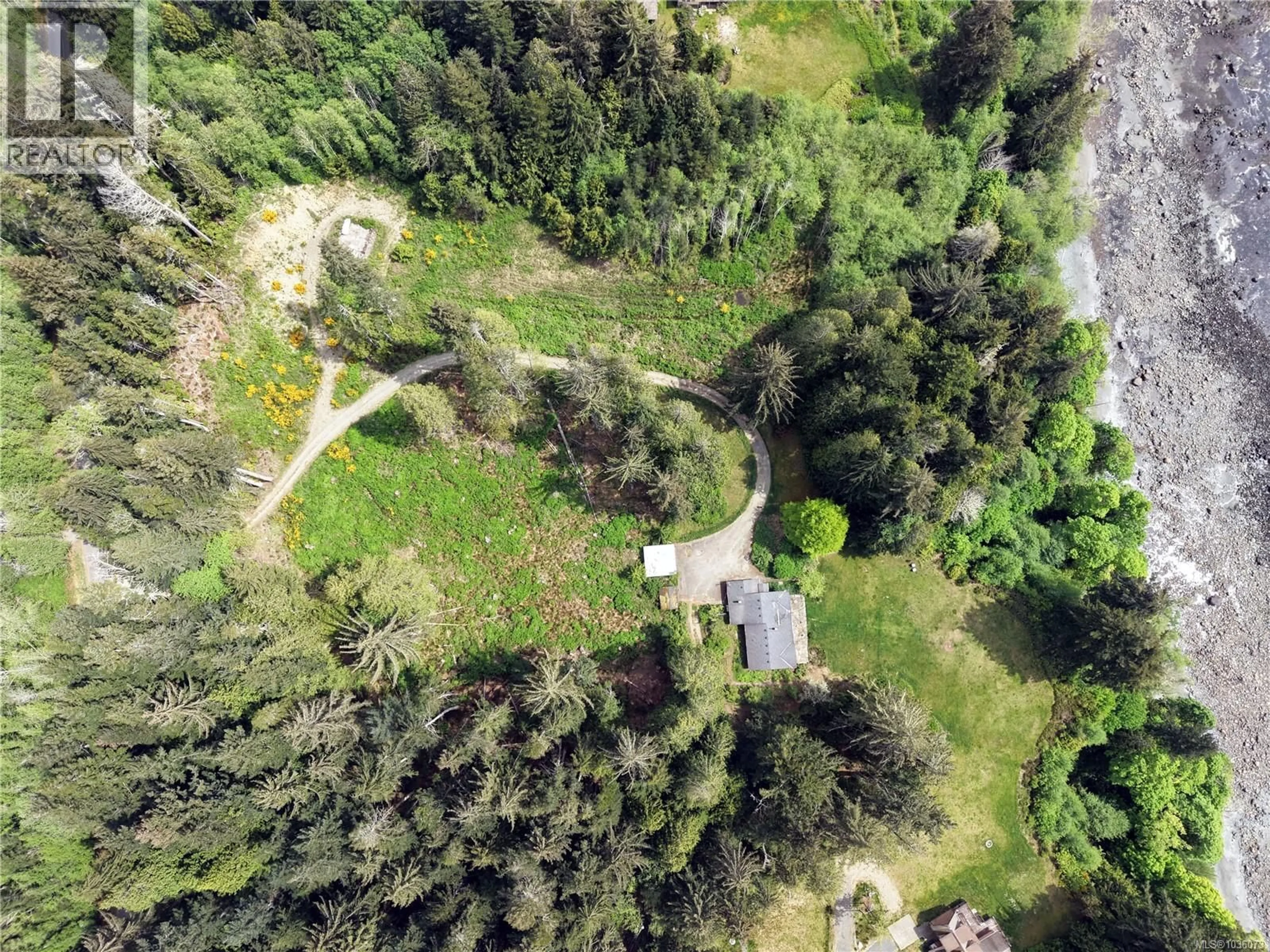 A pic from outside/outdoor area/front of a property/back of a property/a pic from drone, forest/trees view for Proposed - Lot 2/9333 INVERMUIR ROAD, Sooke British Columbia V9Z1G3