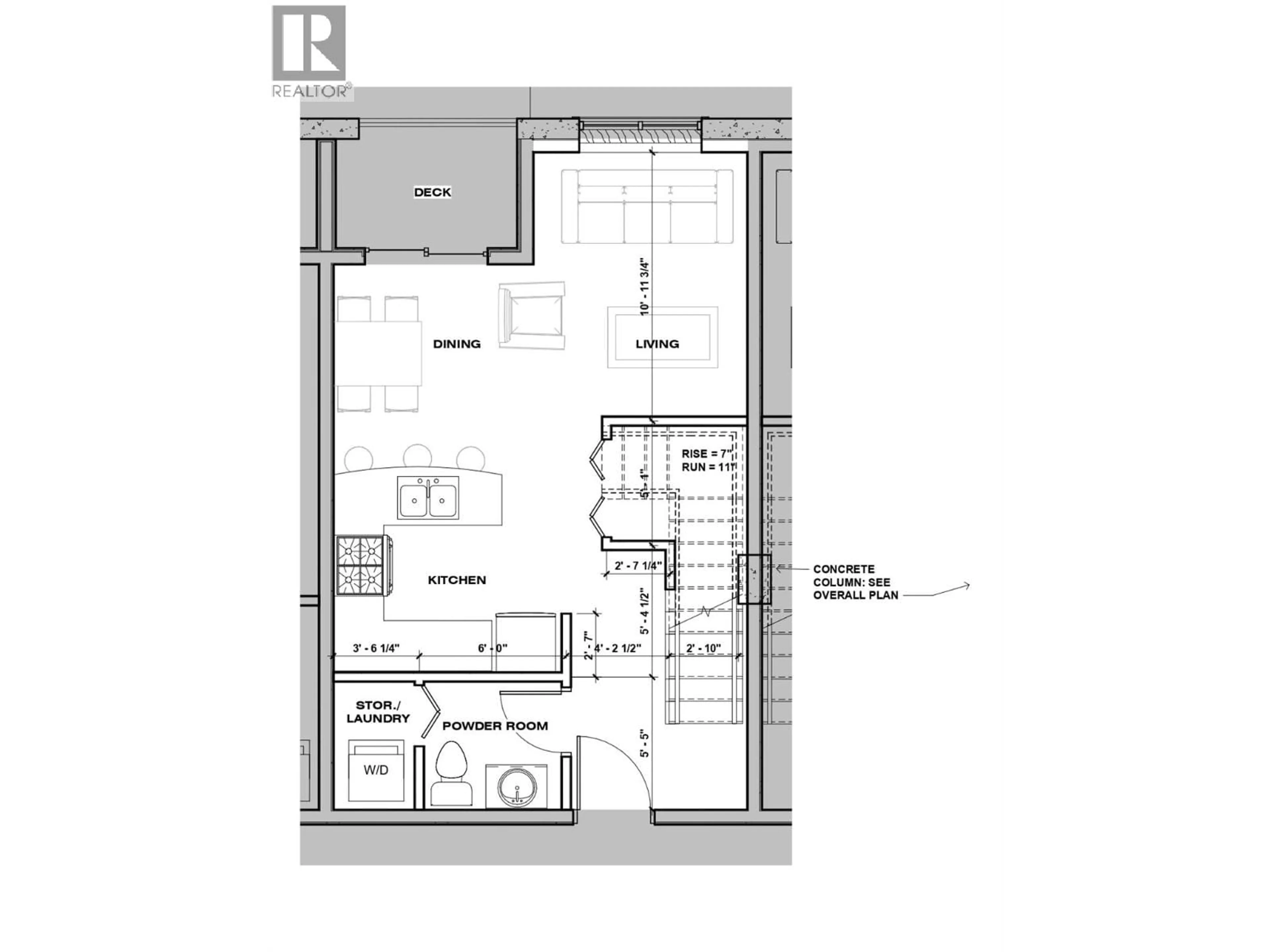 Floor plan for 122 - 5170 DALLAS DRIVE, Kamloops British Columbia V2C0C7