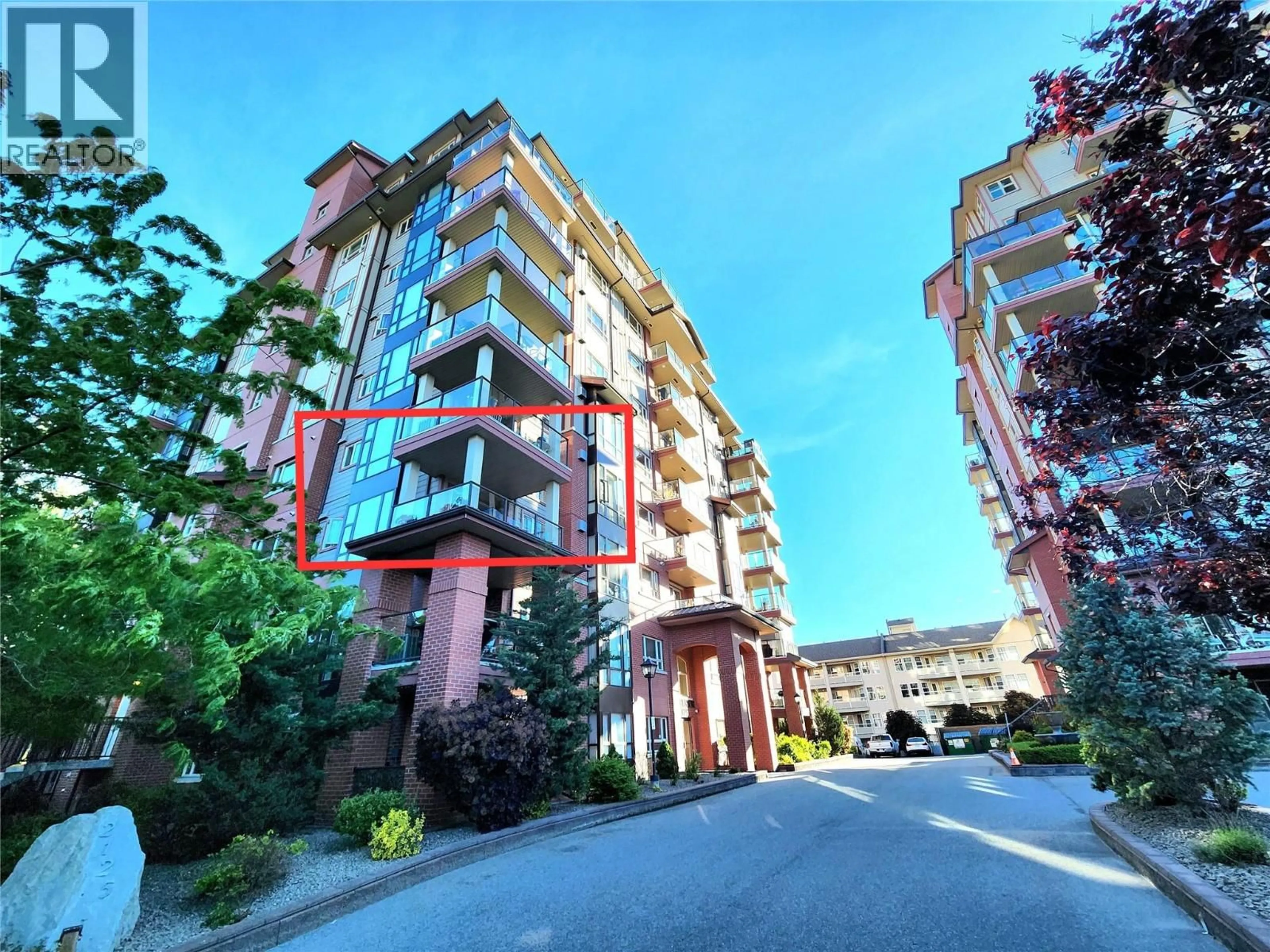 Balcony in the apartment, building for 302 - 2125 ATKINSON STREET, Penticton British Columbia V2A9E6