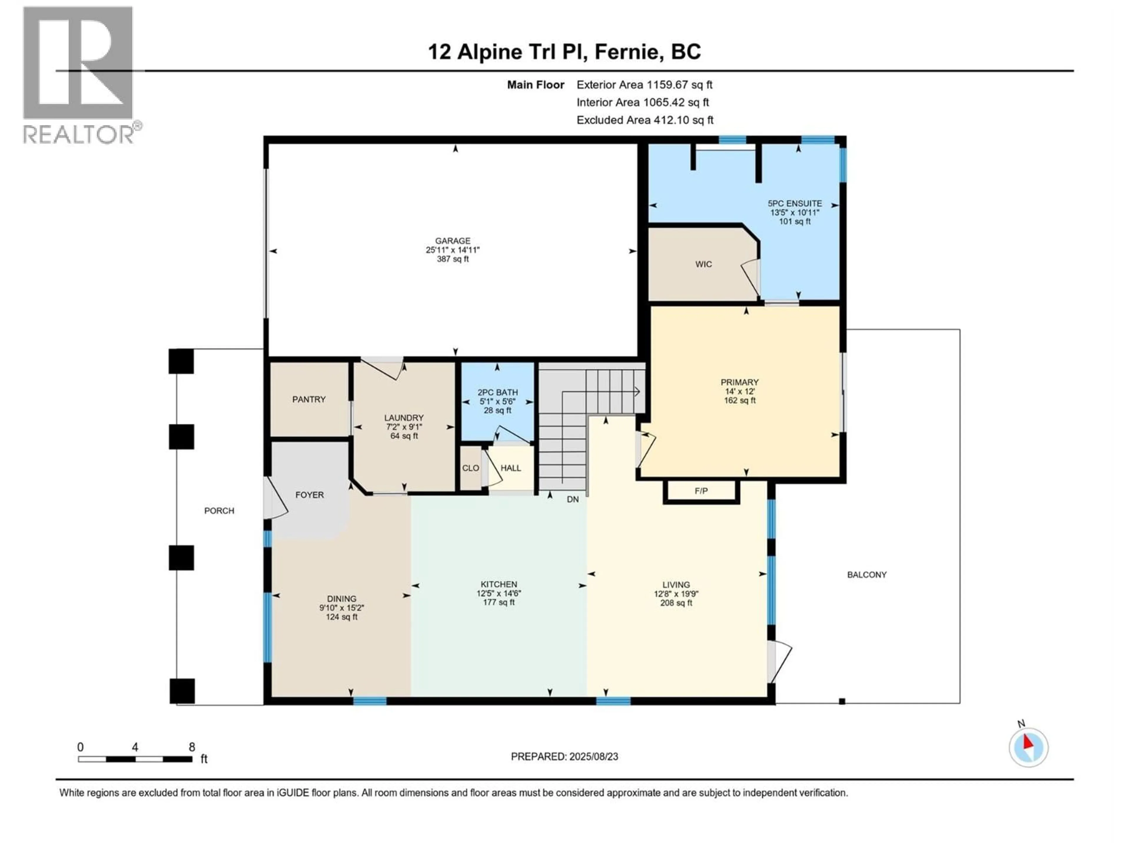 Floor plan for 12 ALPINE TRAIL PLACE, Fernie British Columbia V0B1M5
