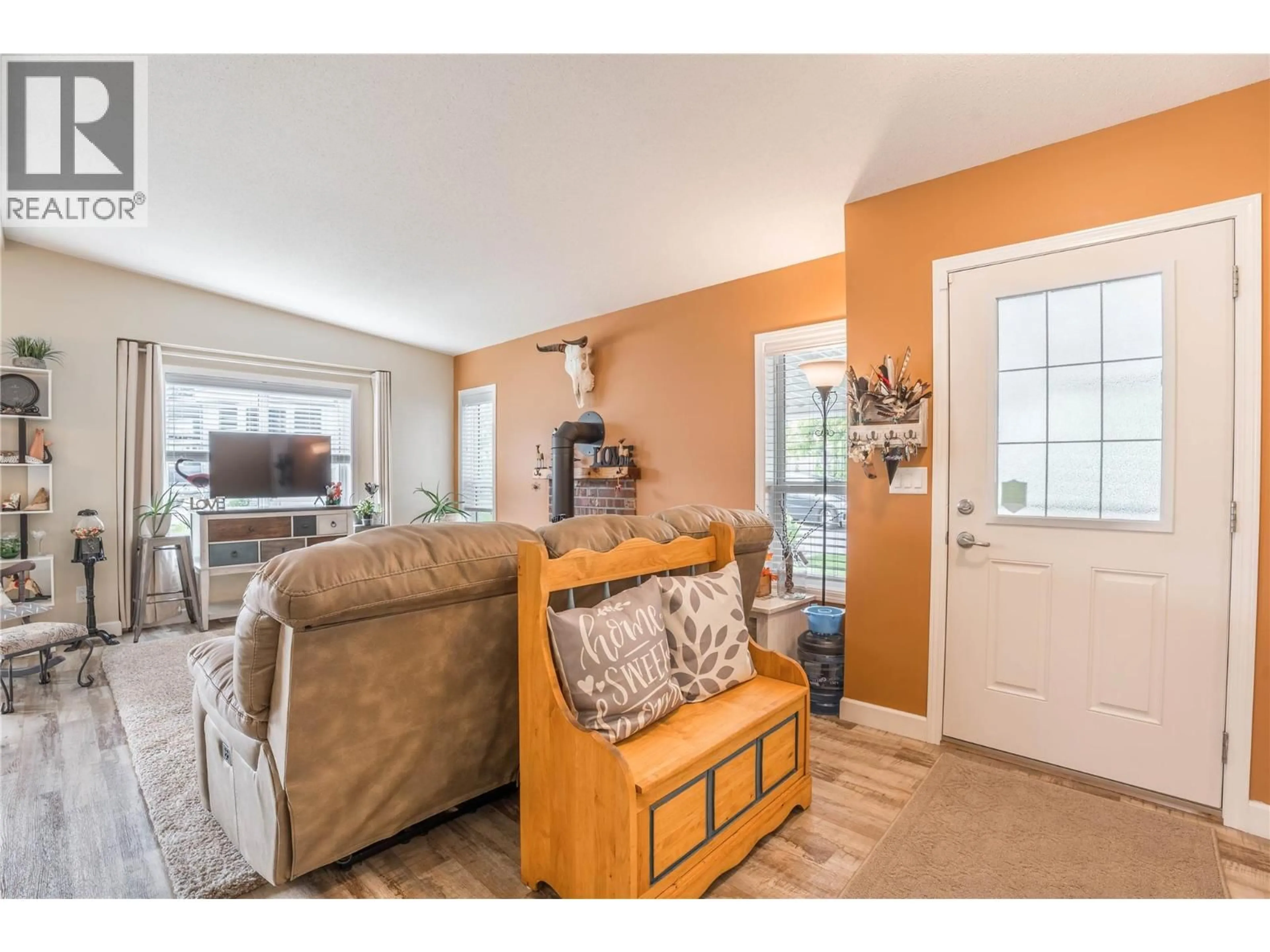 Living room with furniture, unknown for 34 8712 STEUART STREET, Summerland British Columbia V0H1Z1