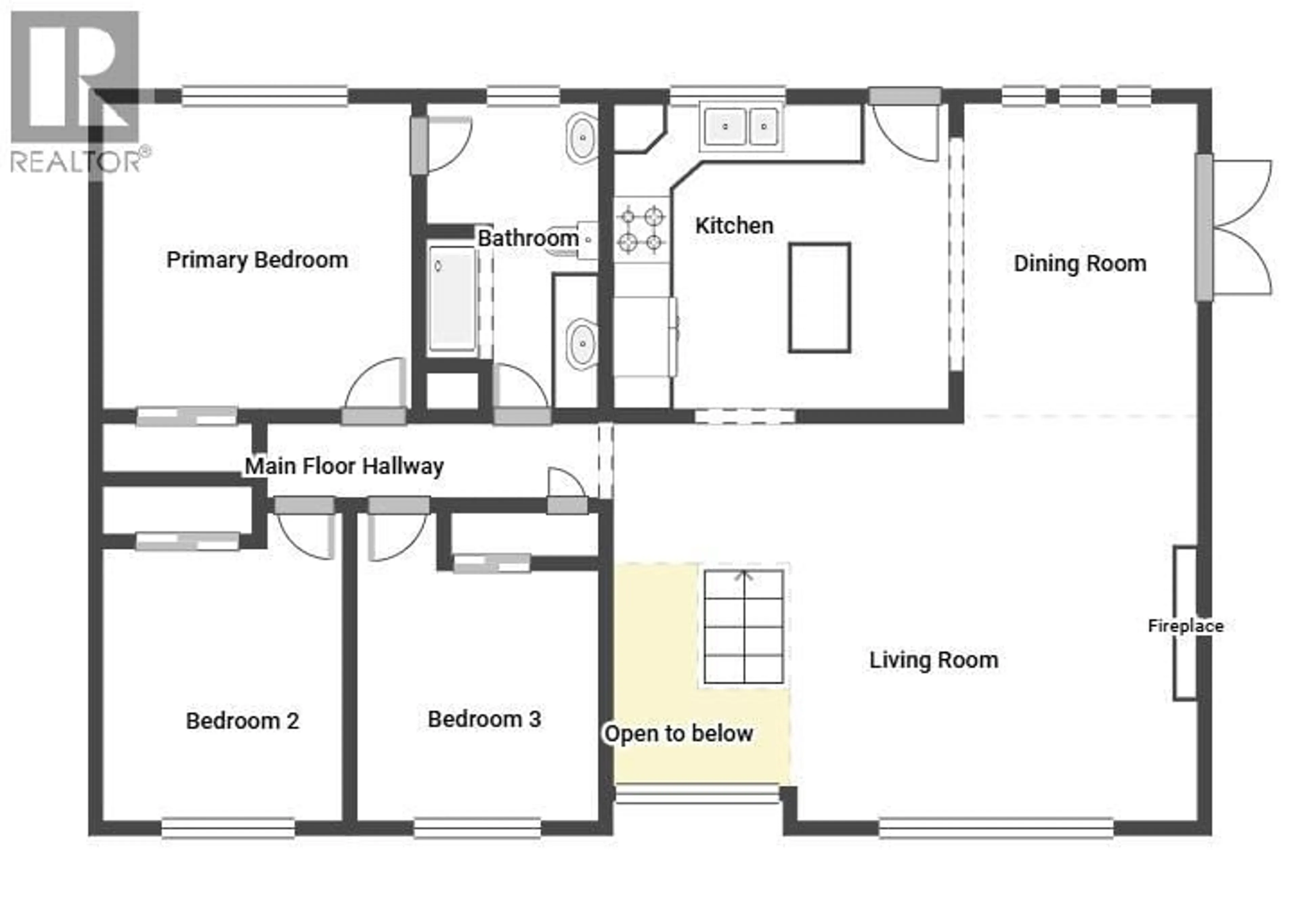 Floor plan for 1685 JONATHAN ROAD, Kelowna British Columbia V1P1A7