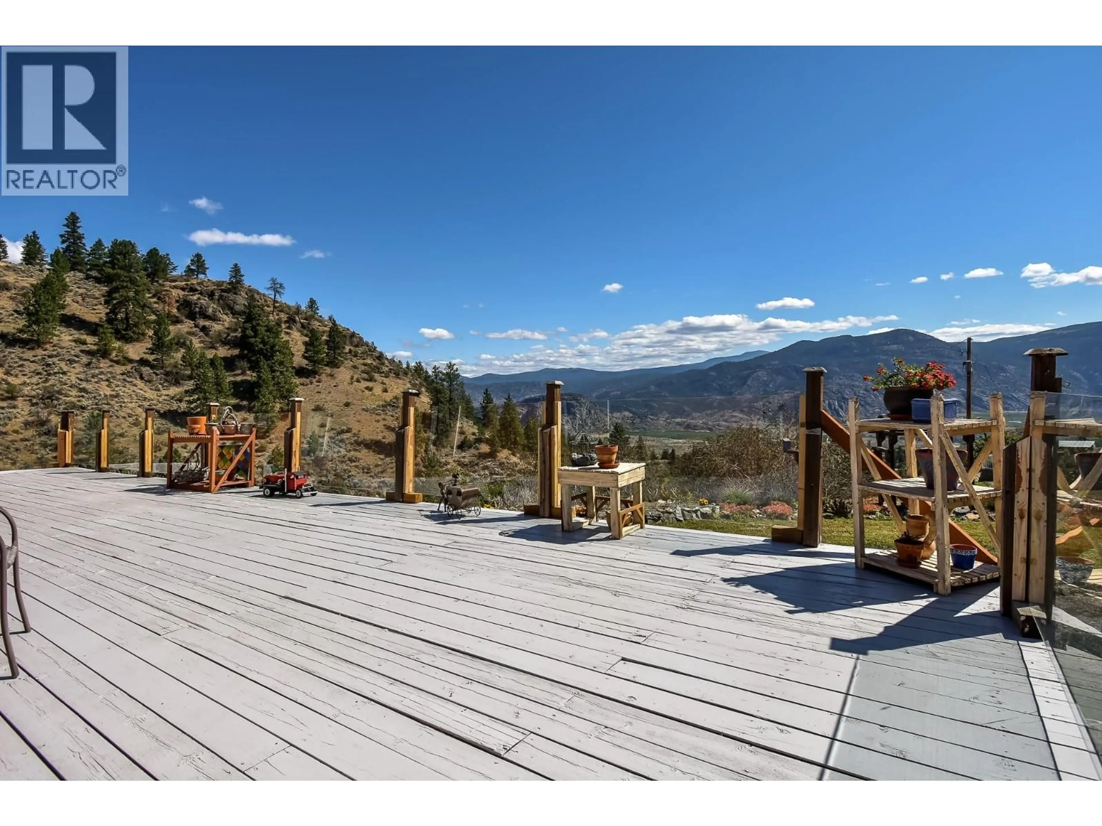 Patio, mountain view for 15523 OLD RICHTER PASS ROAD, Osoyoos British Columbia V0H1V5