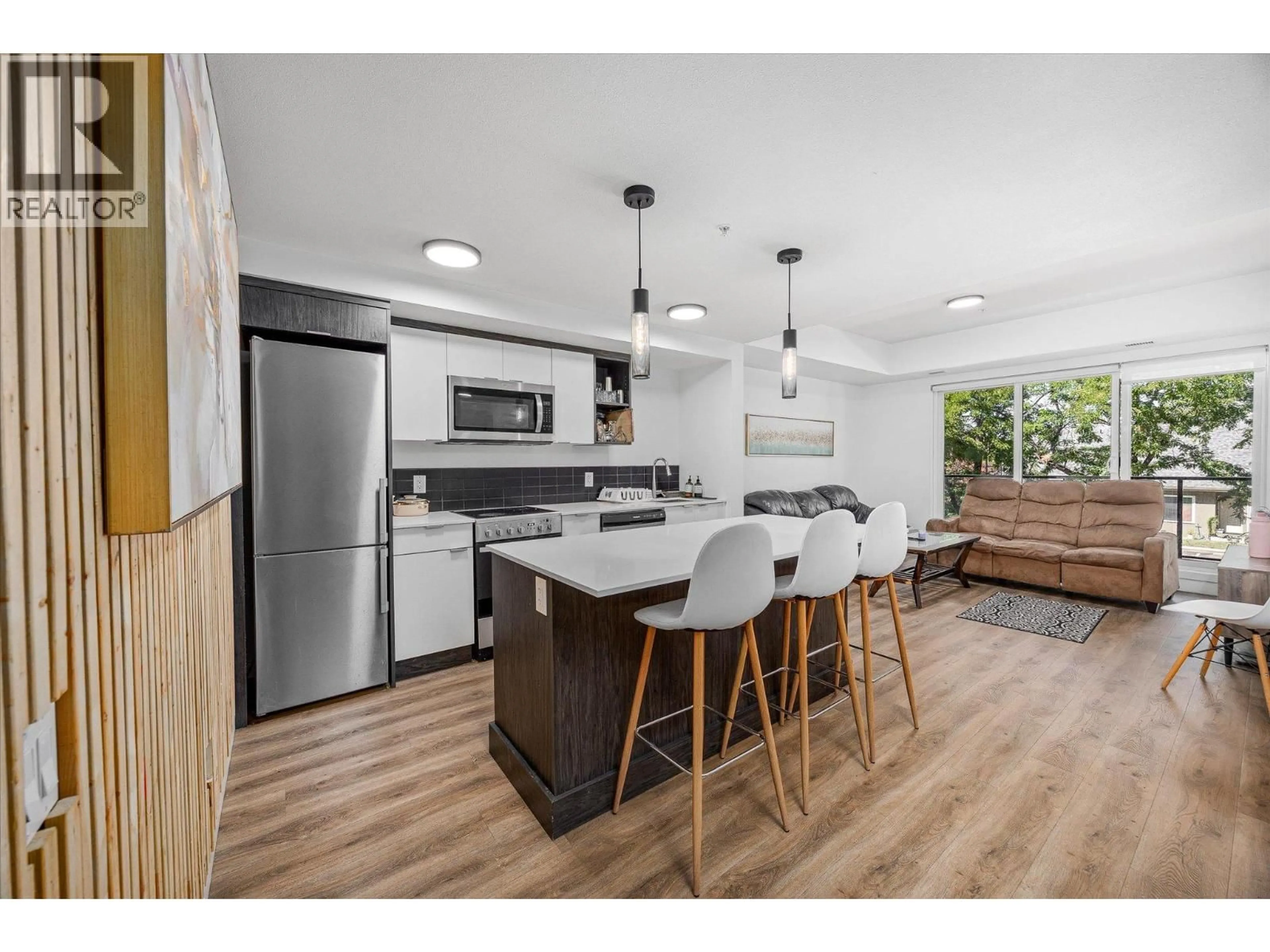 Open concept kitchen, unknown for 202 - 615 RUTLAND ROAD, Kelowna British Columbia V1Y7E2