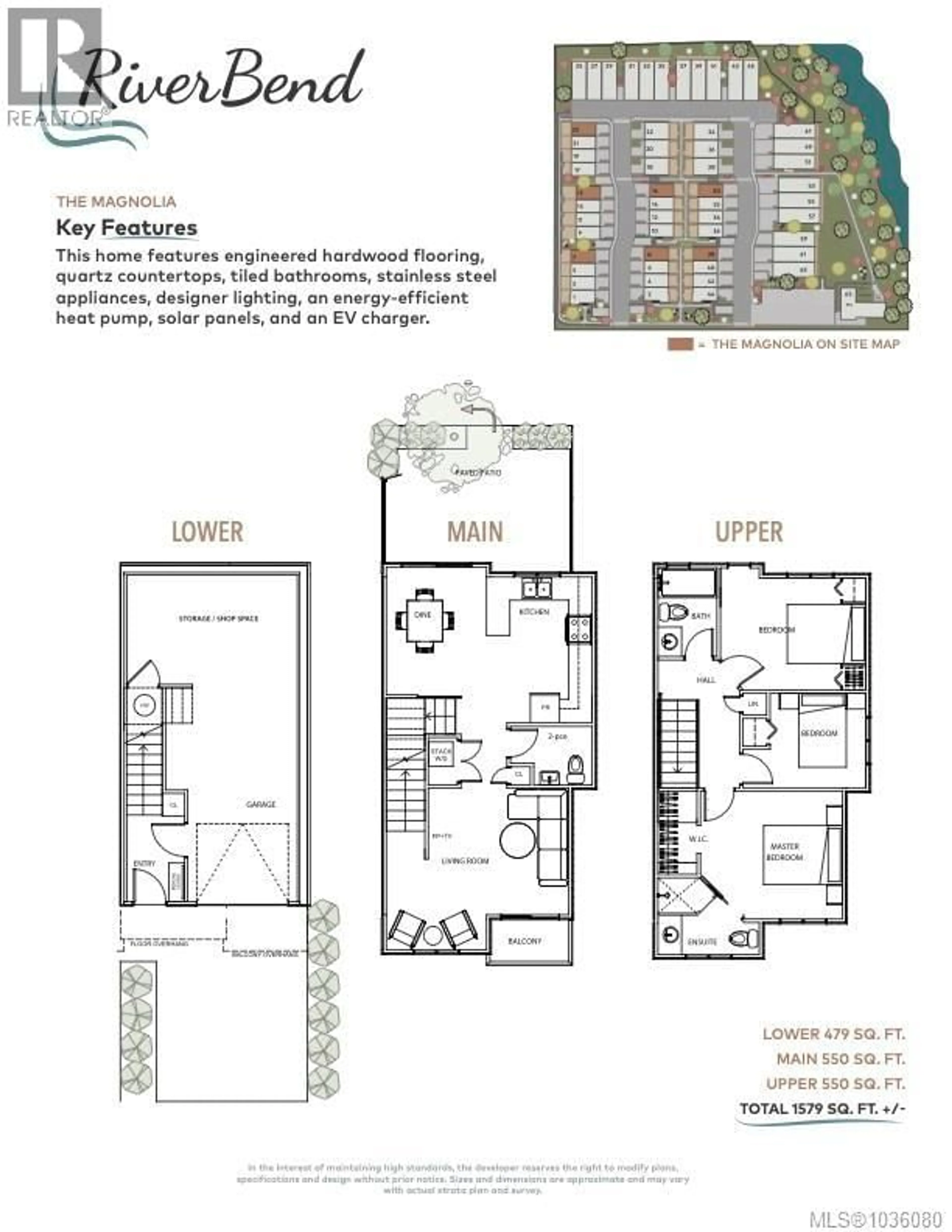 Floor plan for 38 - 703 TURNER ROAD, Parksville British Columbia V9P1T7