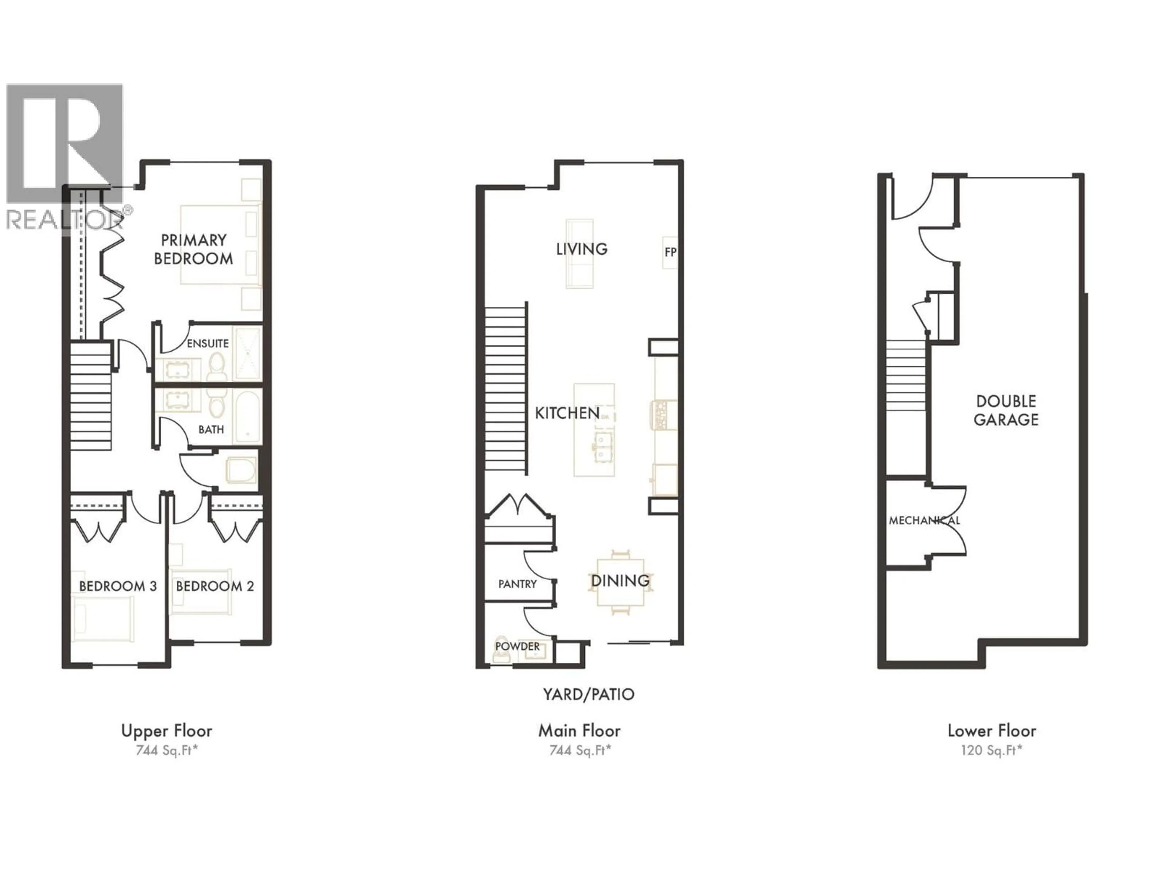 Floor plan for 17 - 2835 CANYON CREST DRIVE, West Kelowna British Columbia V4T0G8