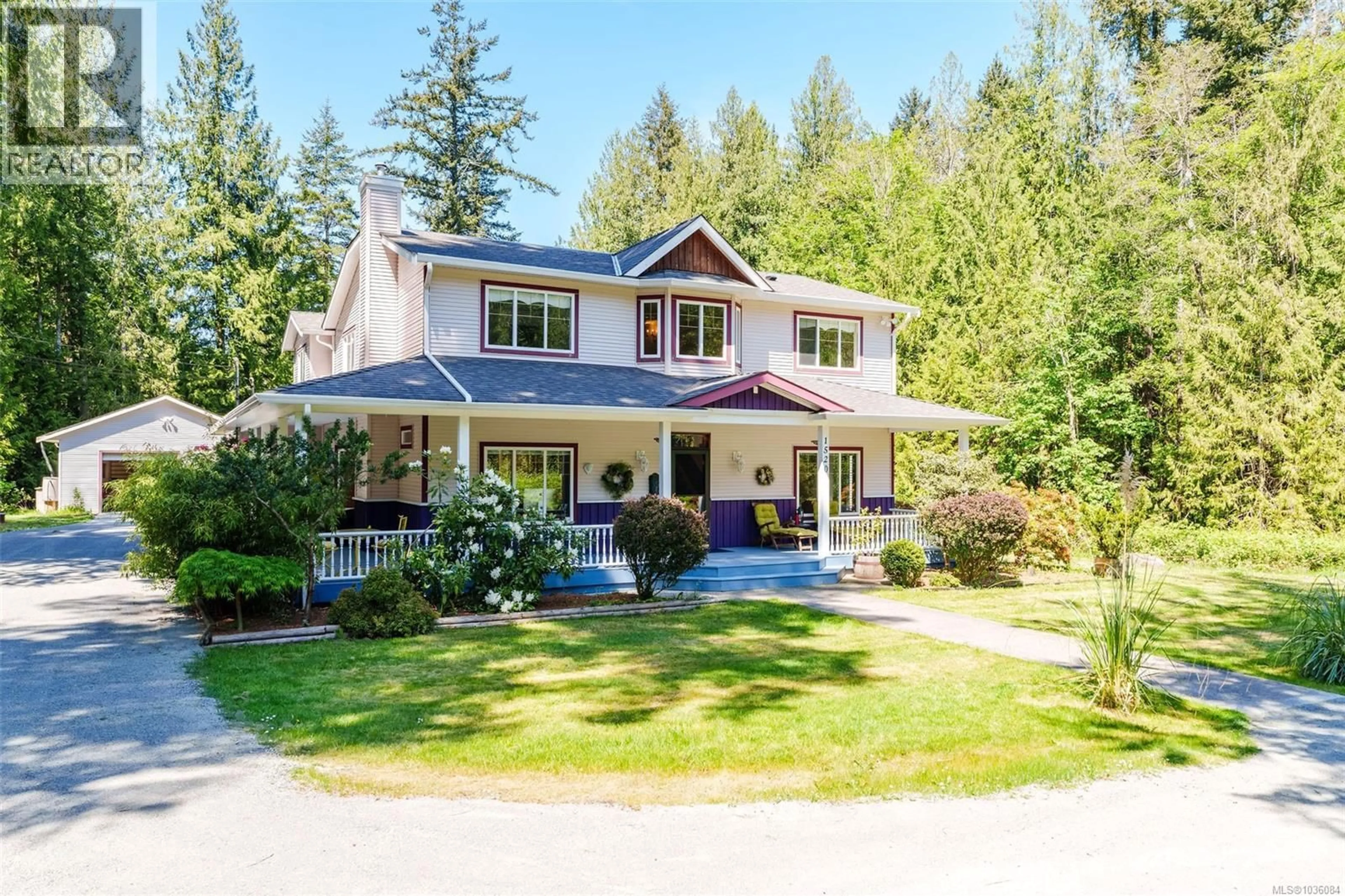 A pic from outside/outdoor area/front of a property/back of a property/a pic from drone, unknown for 1520 LAZO LANE, Nanaimo British Columbia V9X1M9