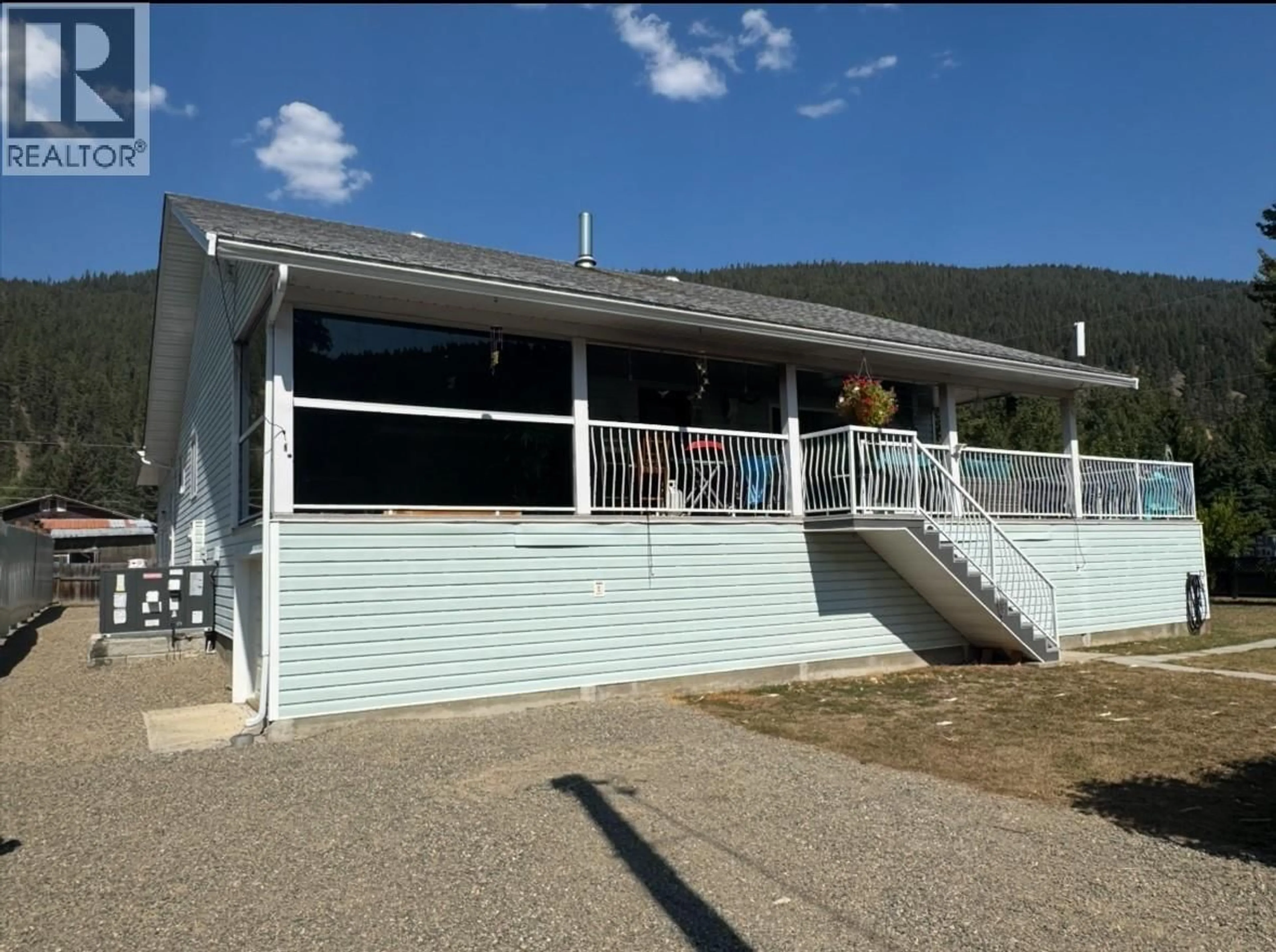 Home with vinyl exterior material, mountain view for 322 BETTES AVENUE, Coalmont-Tulameen British Columbia V0X1W0