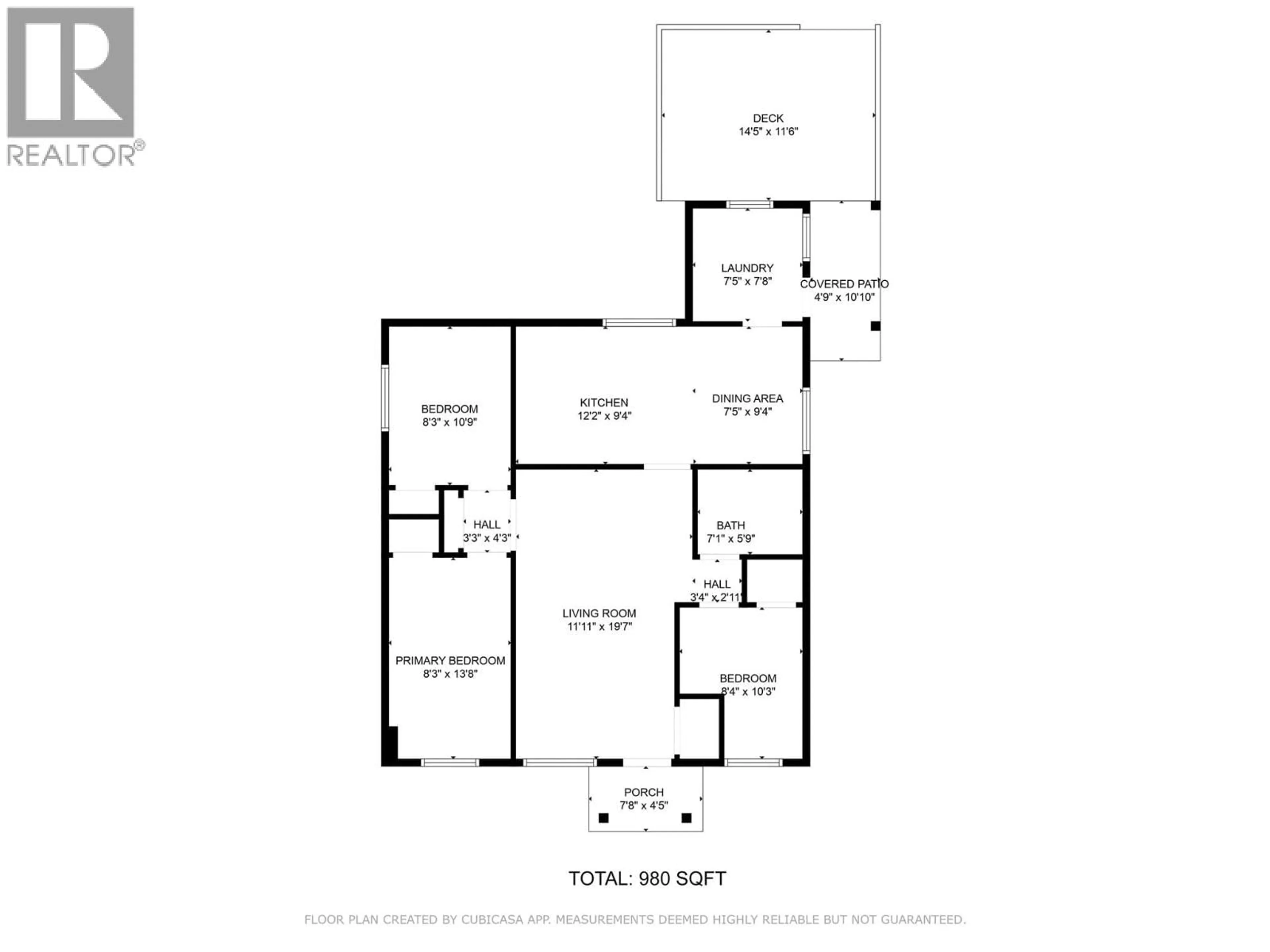 Floor plan for 451 3 STREET SOUTHEAST, Salmon Arm British Columbia V1E4G6