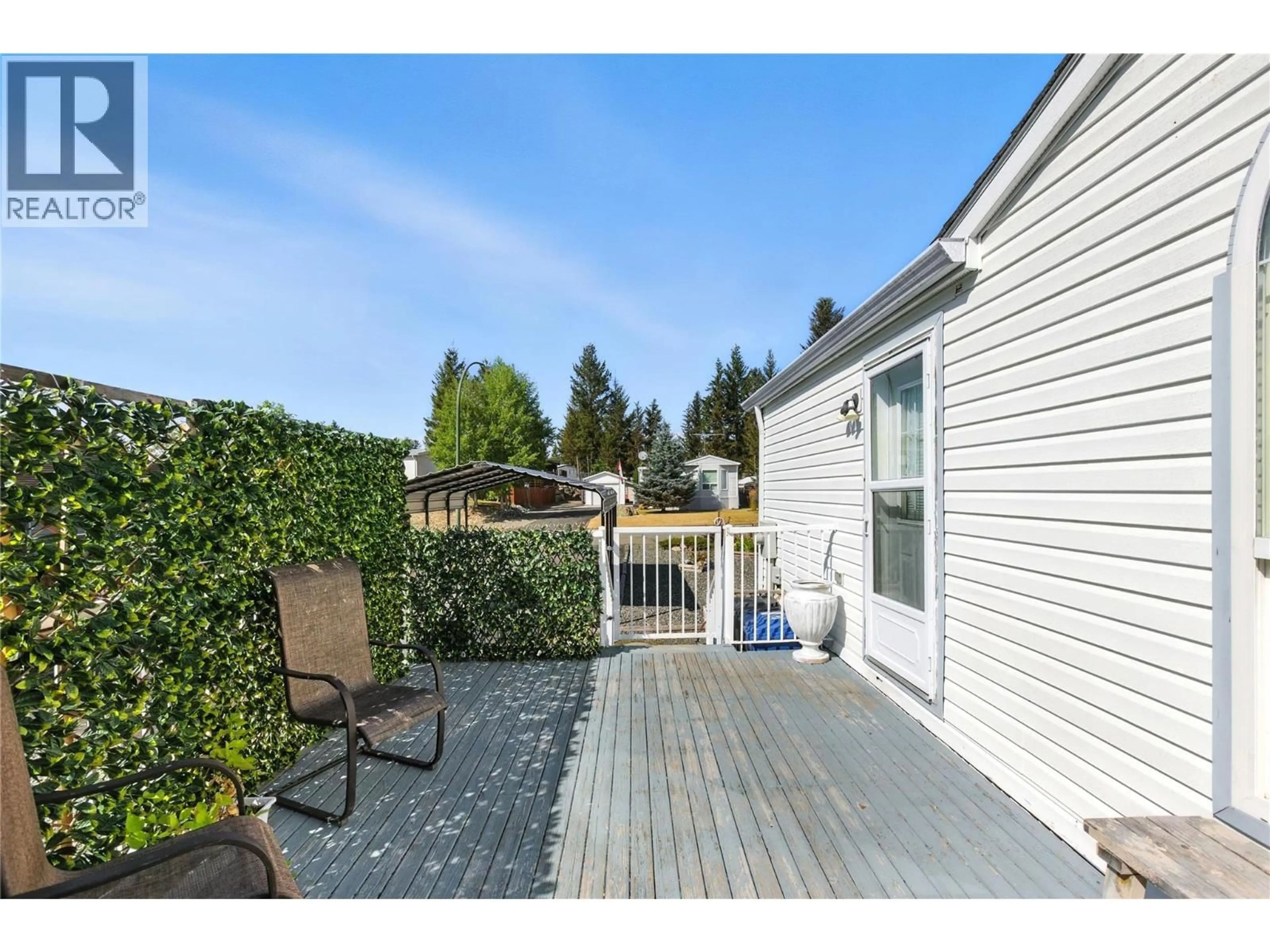 Patio, street for 310 AMETHYST COURT, Logan Lake British Columbia V0K1W0