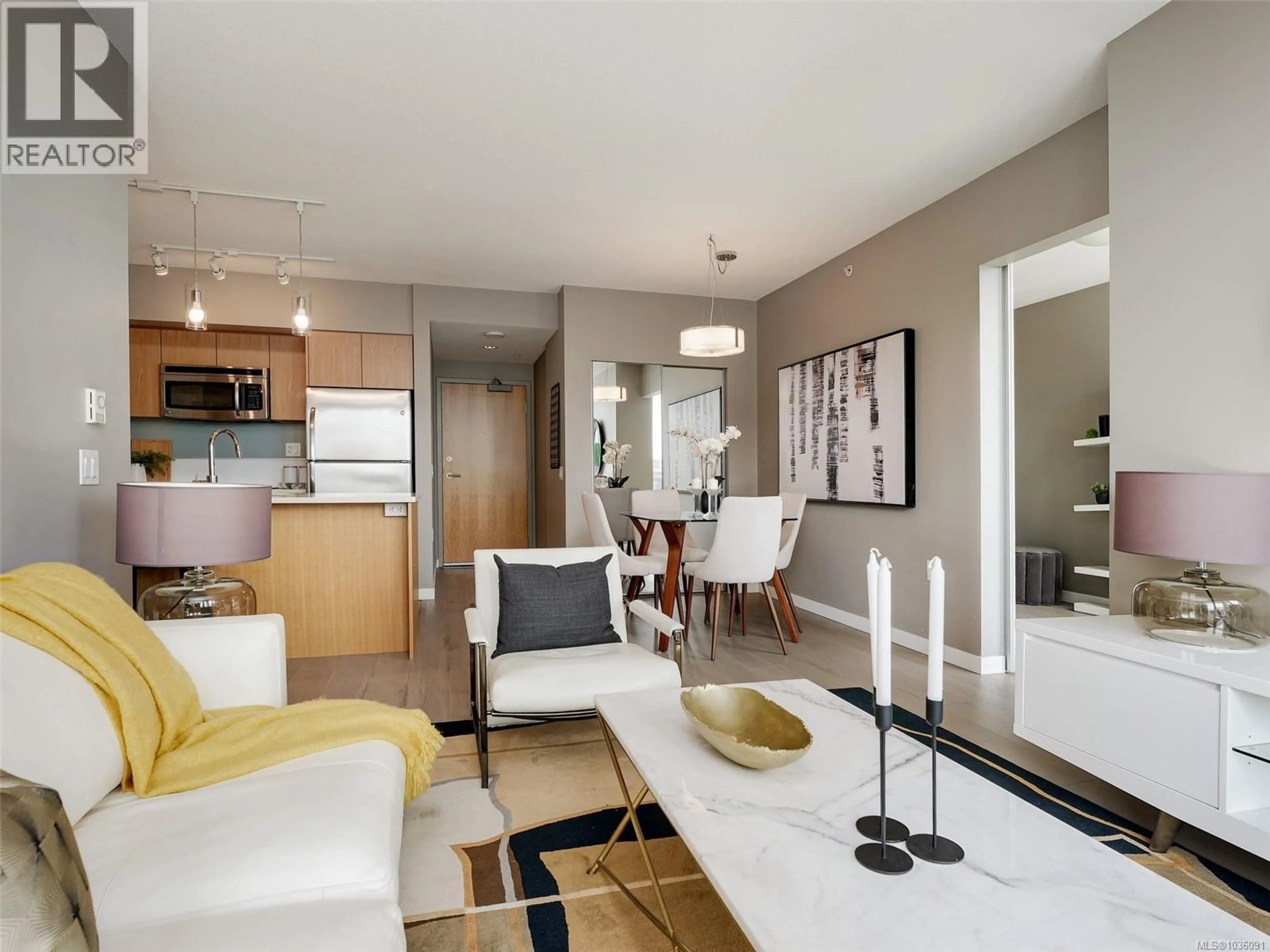 Open concept kitchen, unknown for 708 - 834 JOHNSON STREET, Victoria British Columbia V8W1N3