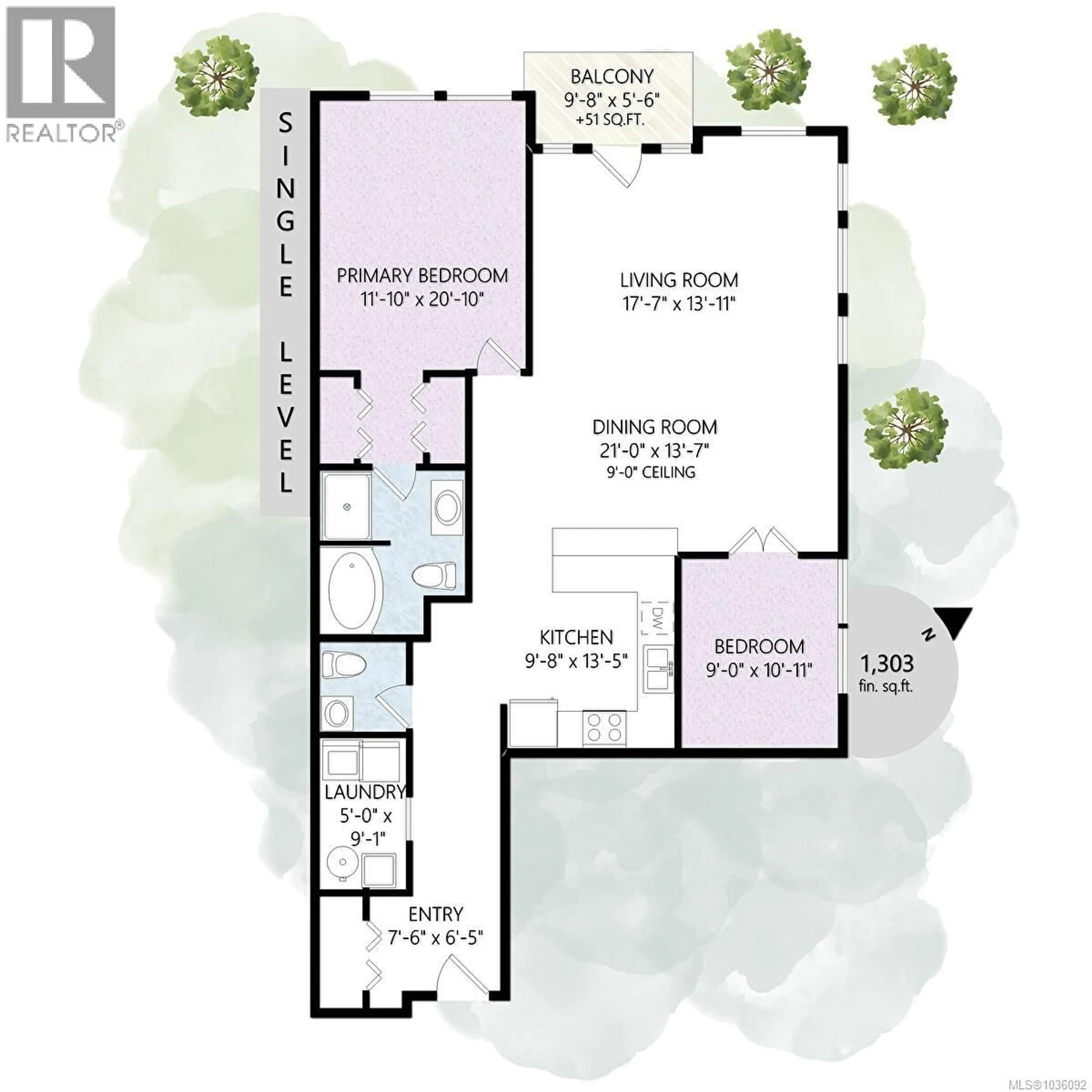 Floor plan for 209 - 399 WEMBLEY ROAD, Parksville British Columbia V9P0A6