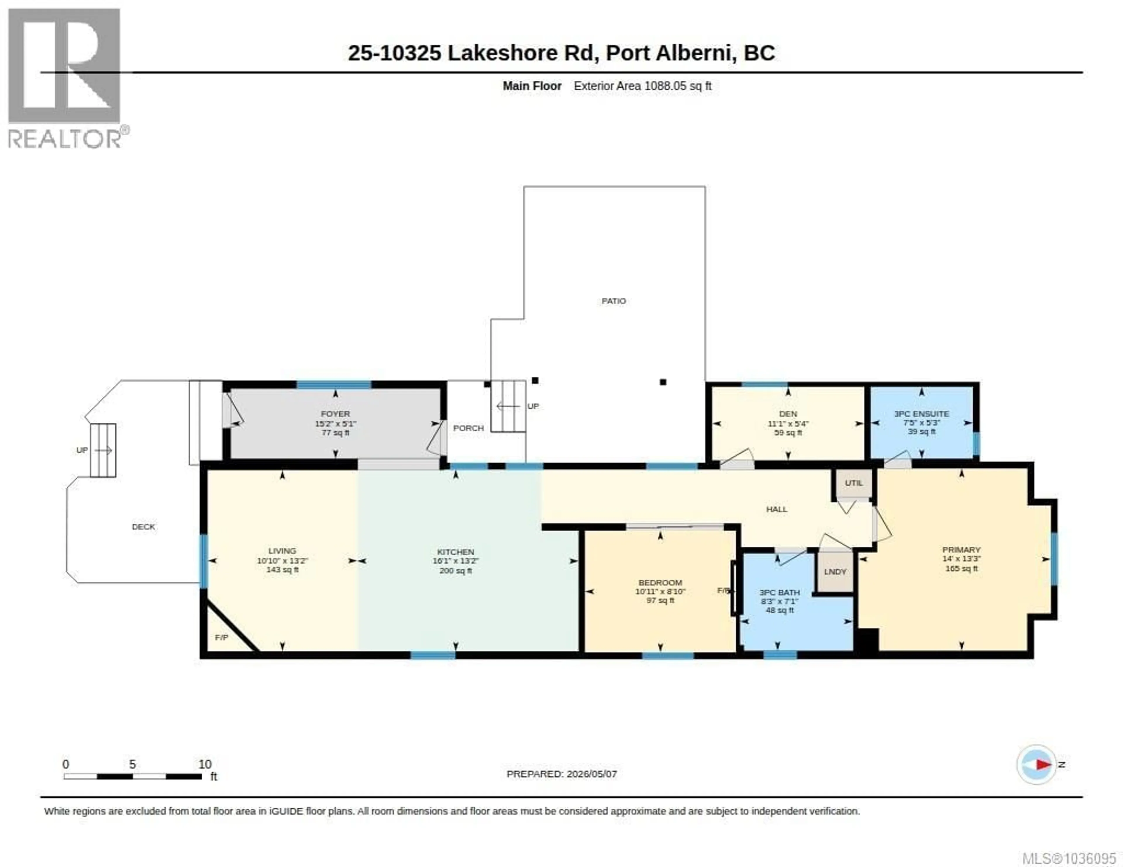 Floor plan for 25 - 10325 LAKESHORE ROAD, Port Alberni British Columbia V9Y8G9