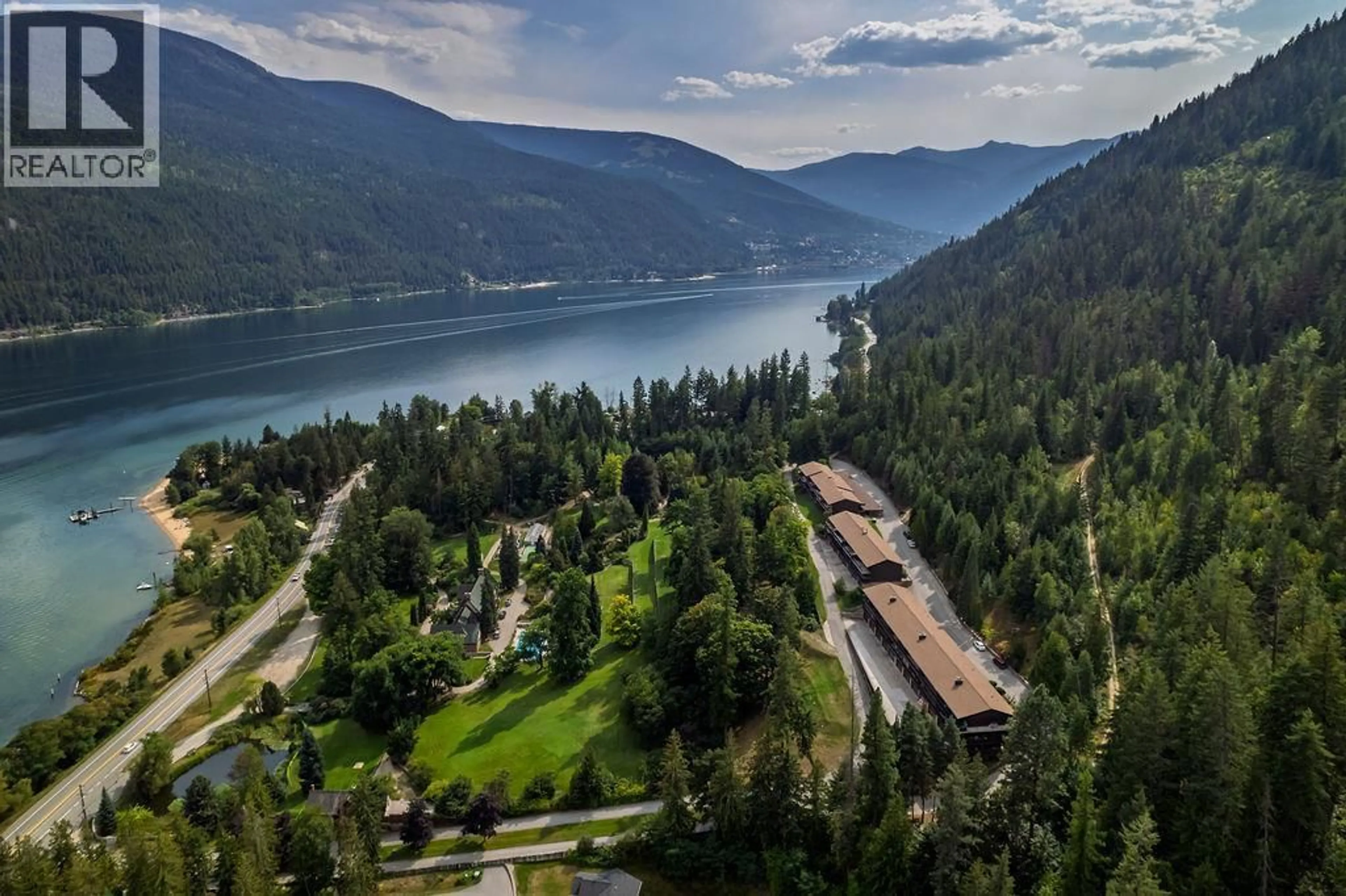 A pic from outside/outdoor area/front of a property/back of a property/a pic from drone, mountain view for 5 - 1691 3A HIGHWAY, Nelson British Columbia V1L6J8