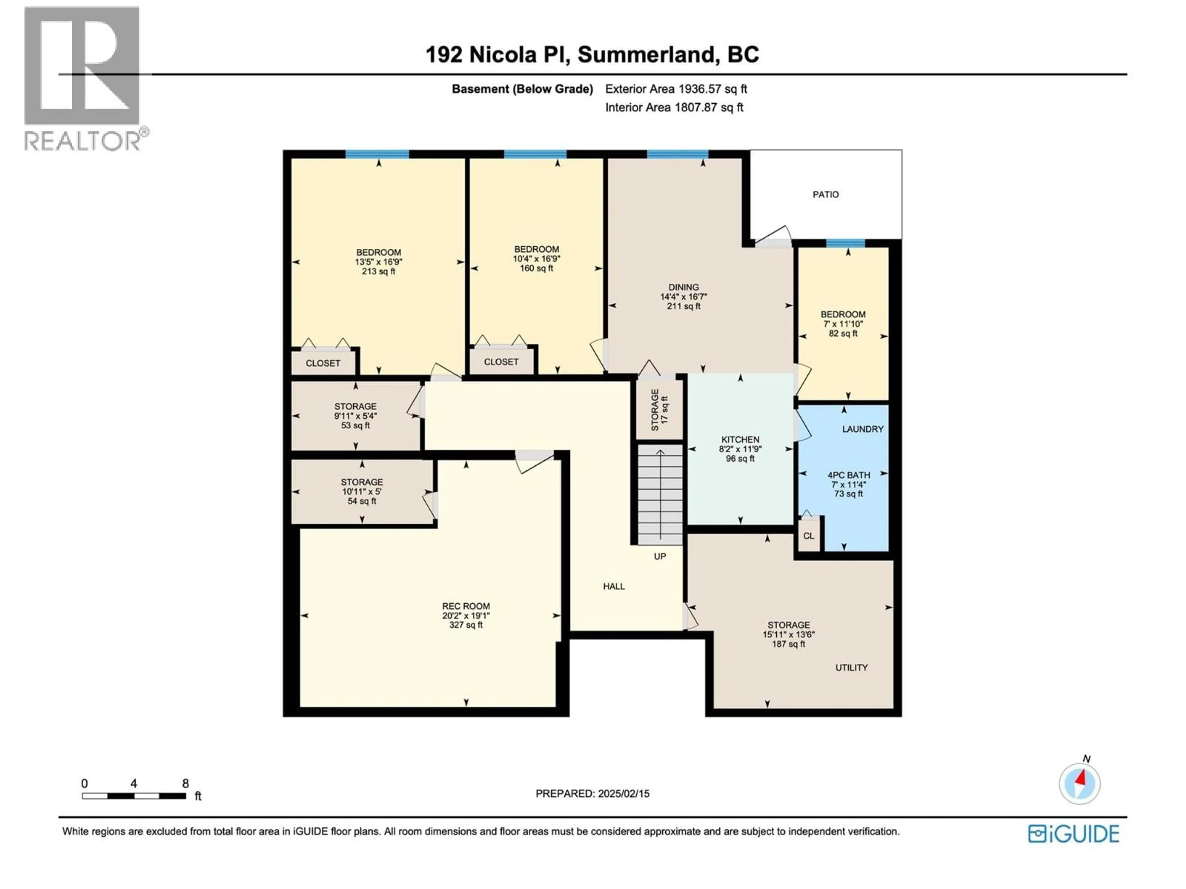 Floor plan for 192 NICOLA PLACE, Summerland British Columbia V0H1Z2