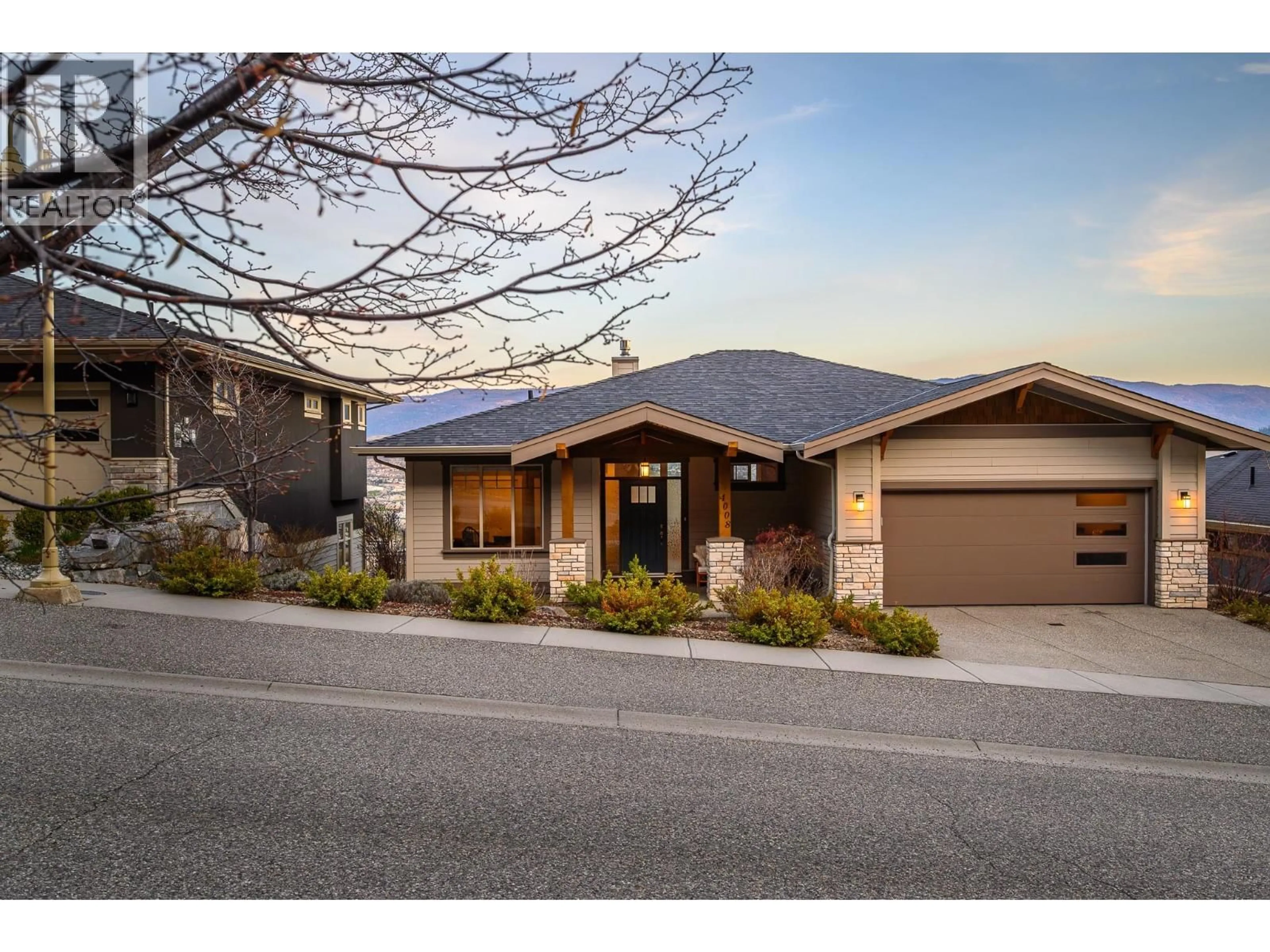 Home with brick exterior material, street for 4008 TERRAPIN PLACE, Vernon British Columbia V1T9W4