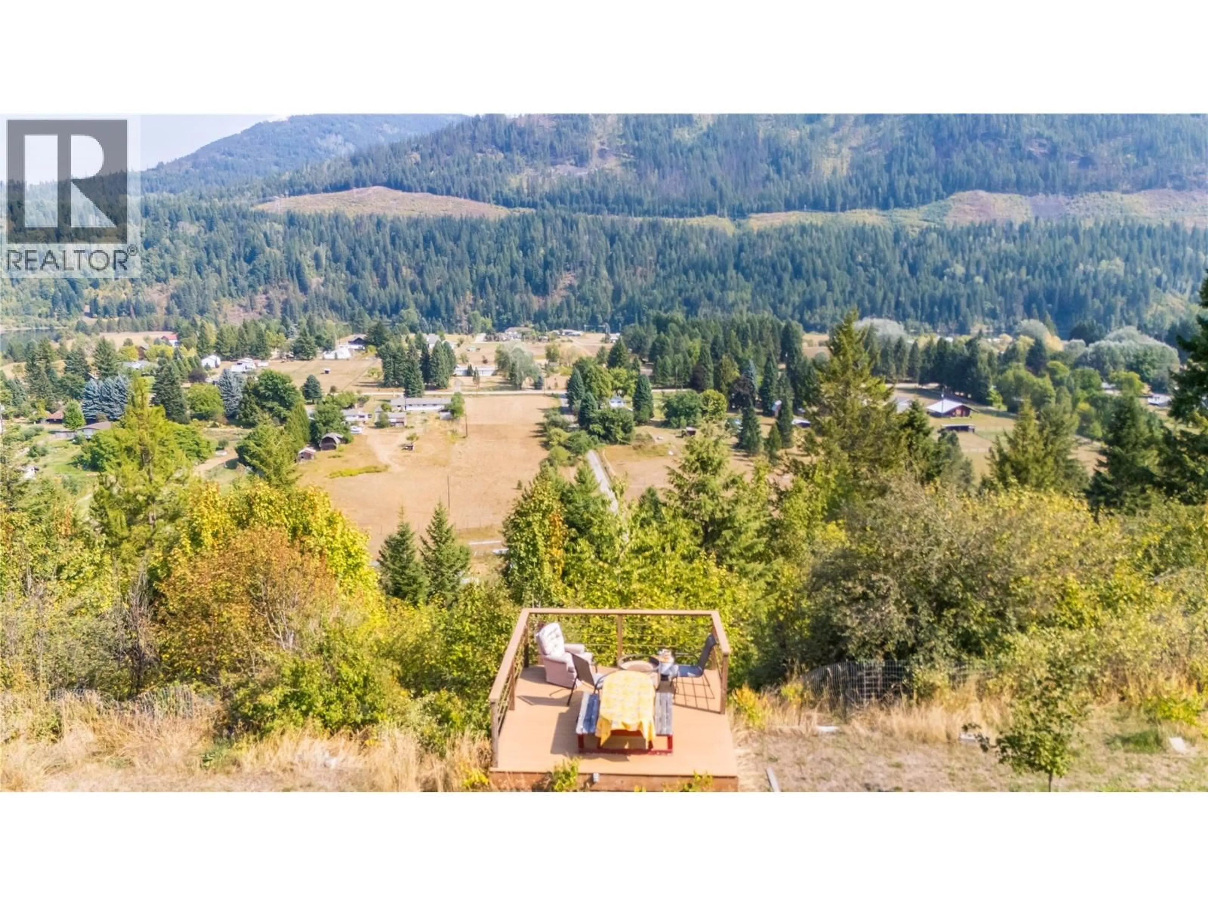 A pic from outside/outdoor area/front of a property/back of a property/a pic from drone, forest/trees view for 2706 JACKS CRESCENT, Nelson British Columbia V0G2G1