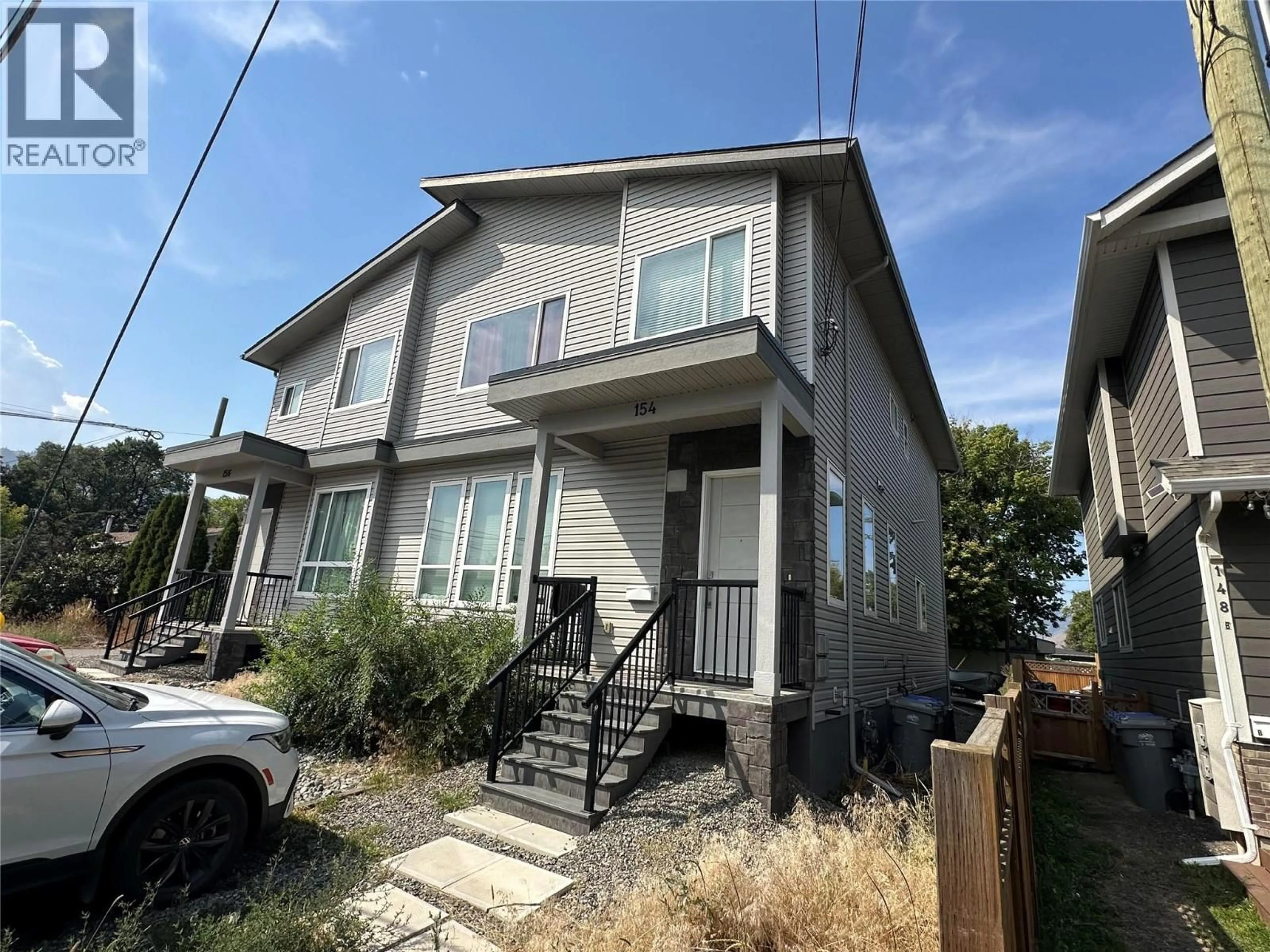 Home with vinyl exterior material, street for 154 WILLIAMS STREET, Kamloops British Columbia V2B3Z6
