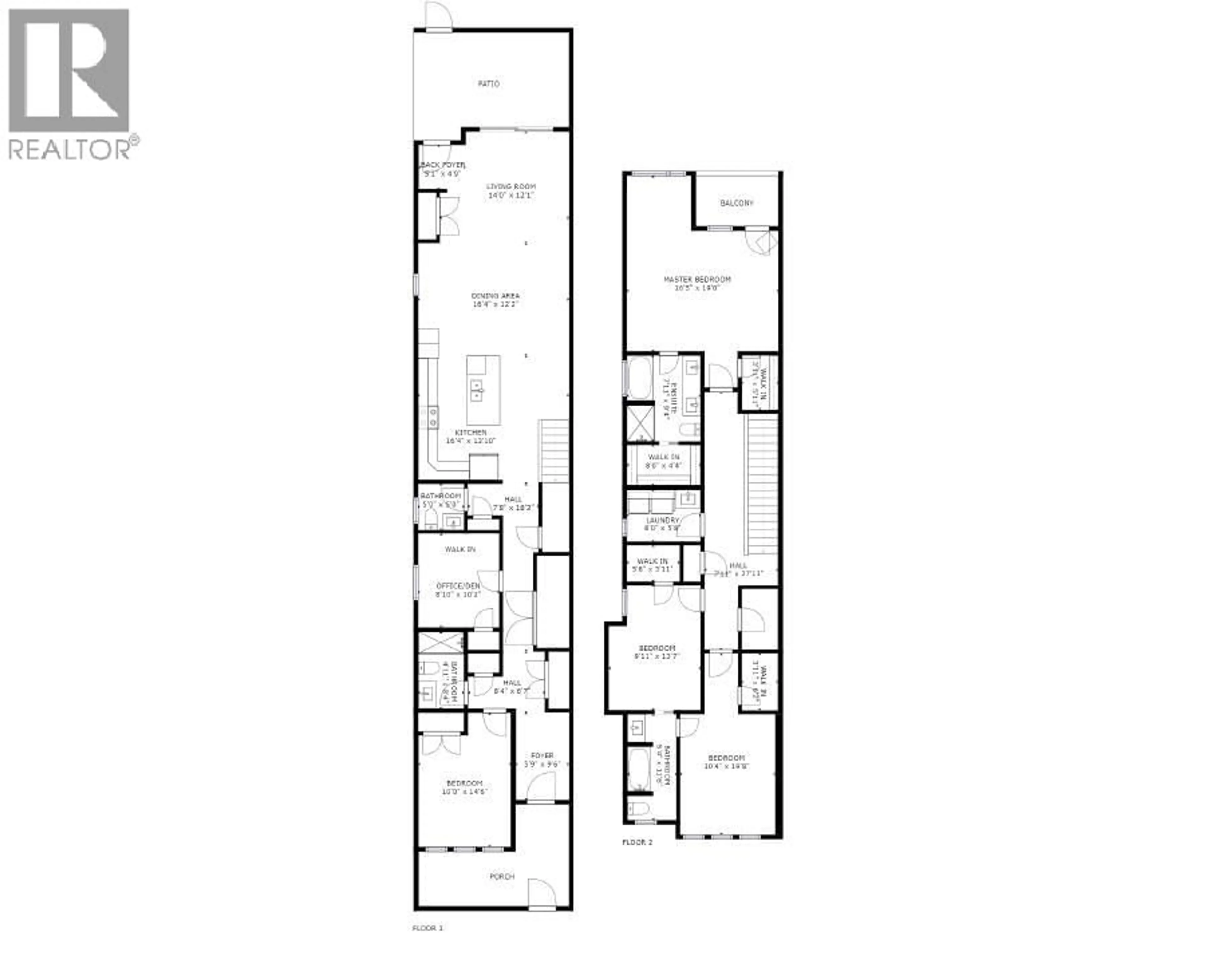 Floor plan for 1286 ETHEL STREET, Kelowna British Columbia V1Y2W7