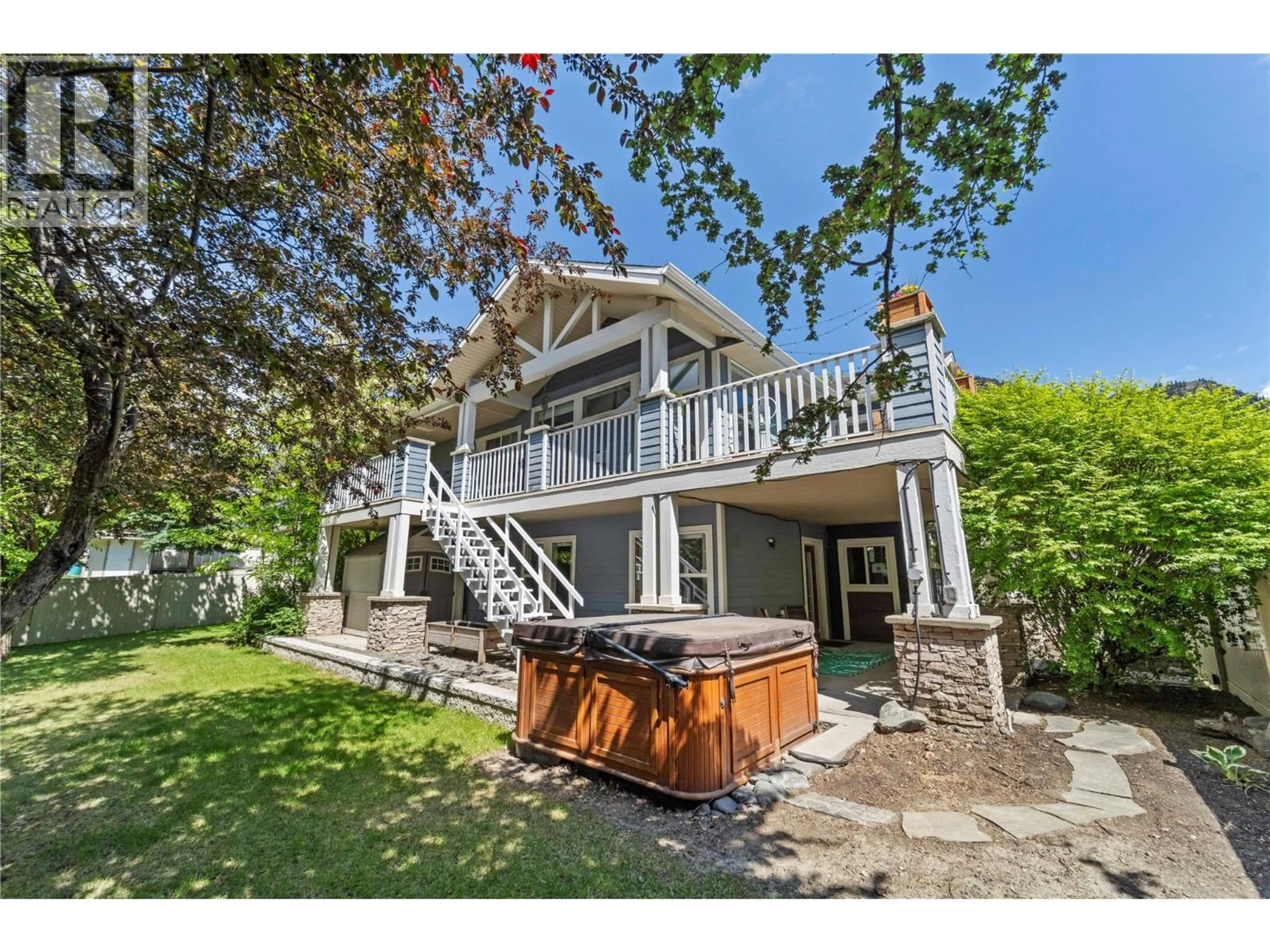 A pic from outside/outdoor area/front of a property/back of a property/a pic from drone, unknown for 400 SUN RIVERS DRIVE WEST, Kamloops British Columbia V2H1R6