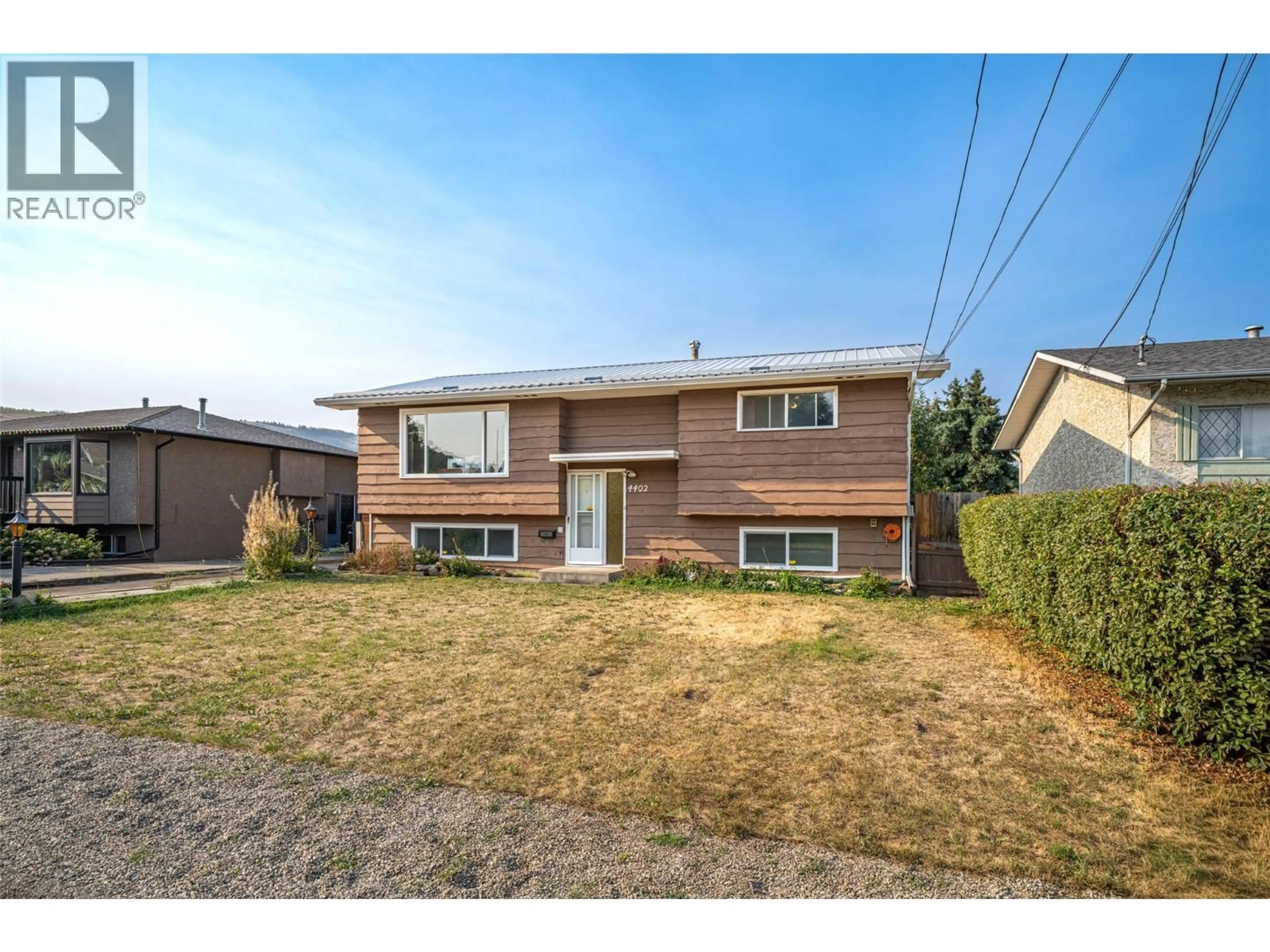 Home with brick exterior material, street for 4402 16 AVENUE, Vernon British Columbia V1T6P4