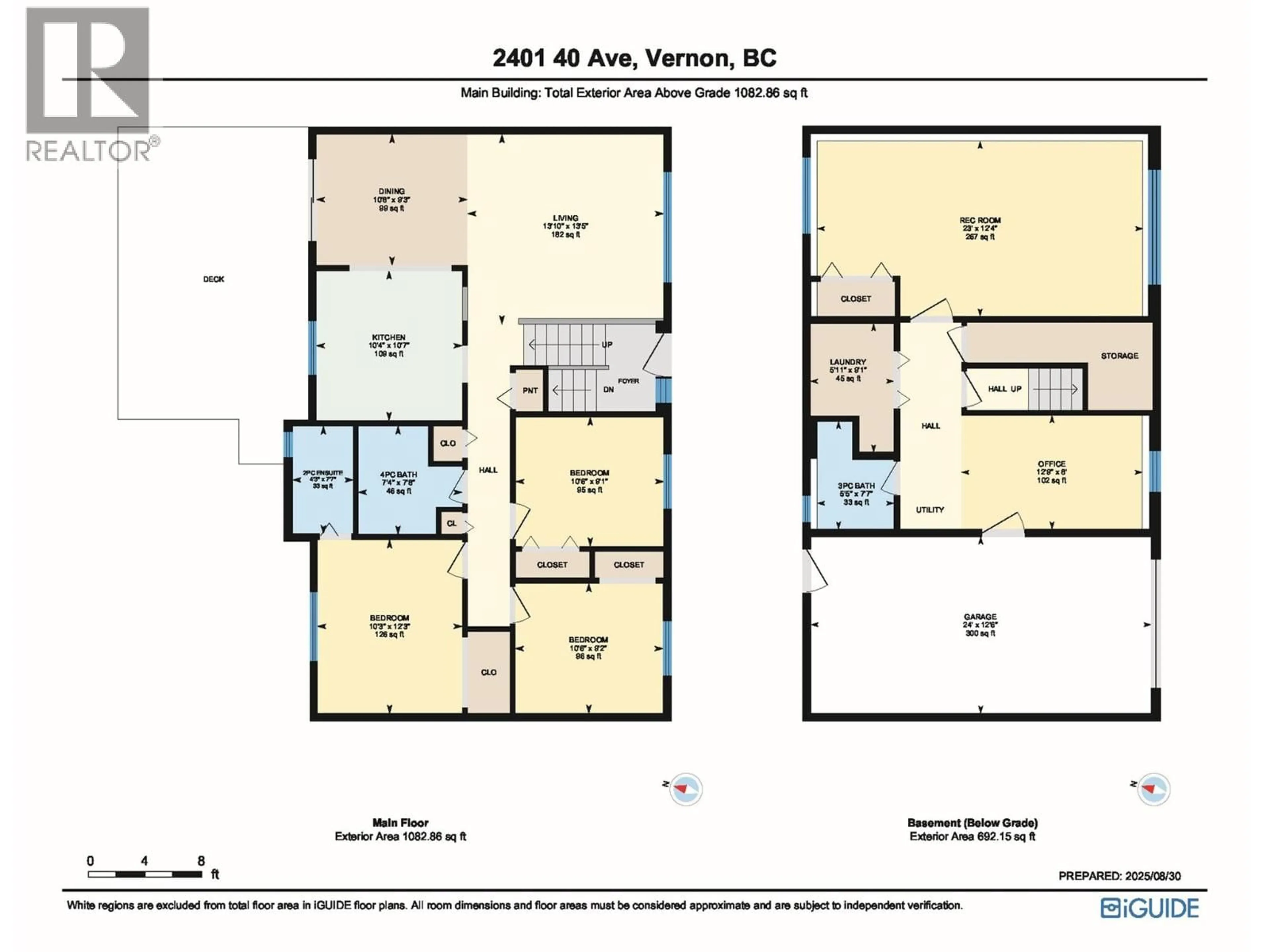 Floor plan for 2401 40 AVENUE, Vernon British Columbia V1T9A4