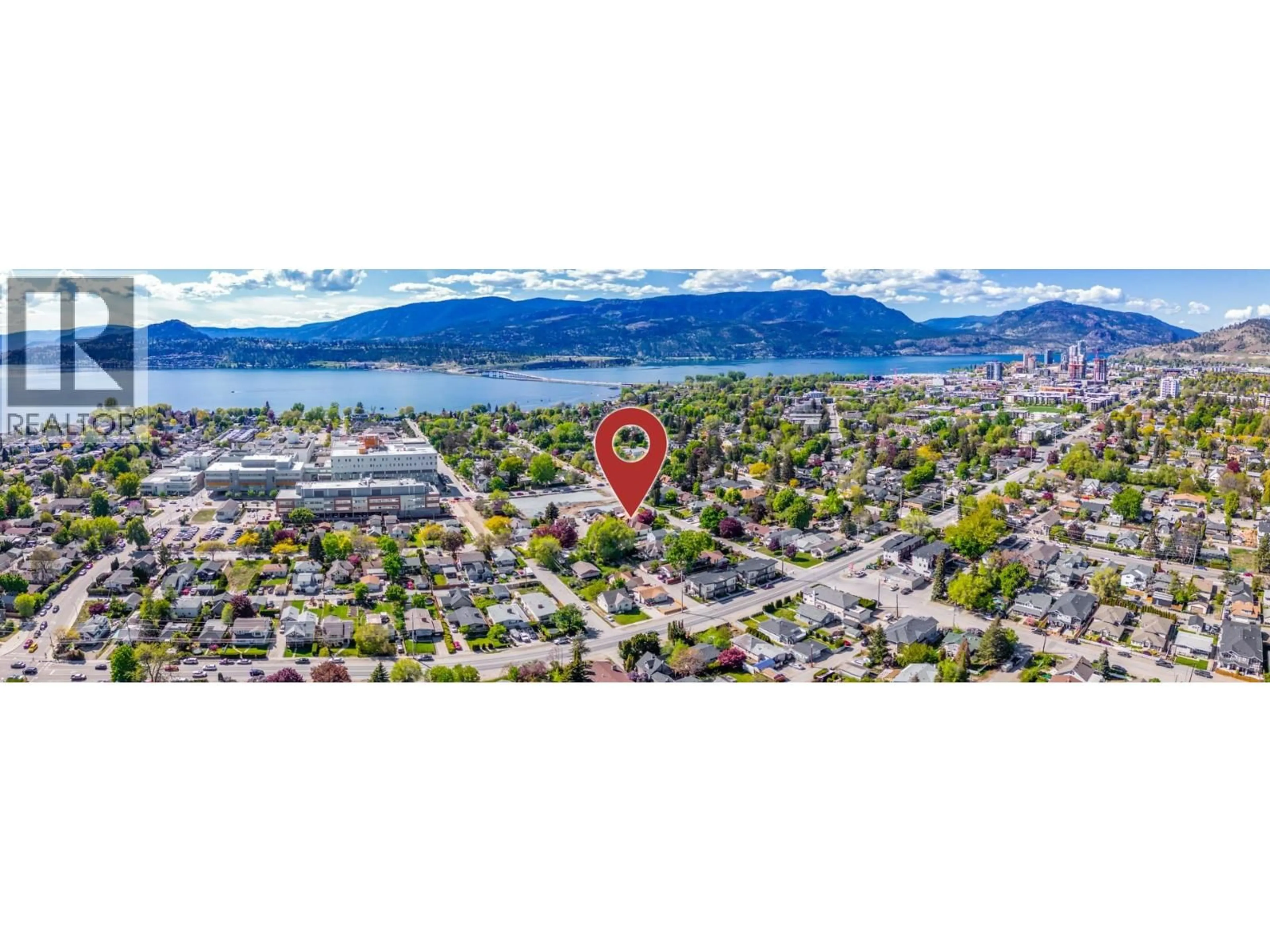 Picture of a map for 607 GLENWOOD AVENUE, Kelowna British Columbia V1Y5M2