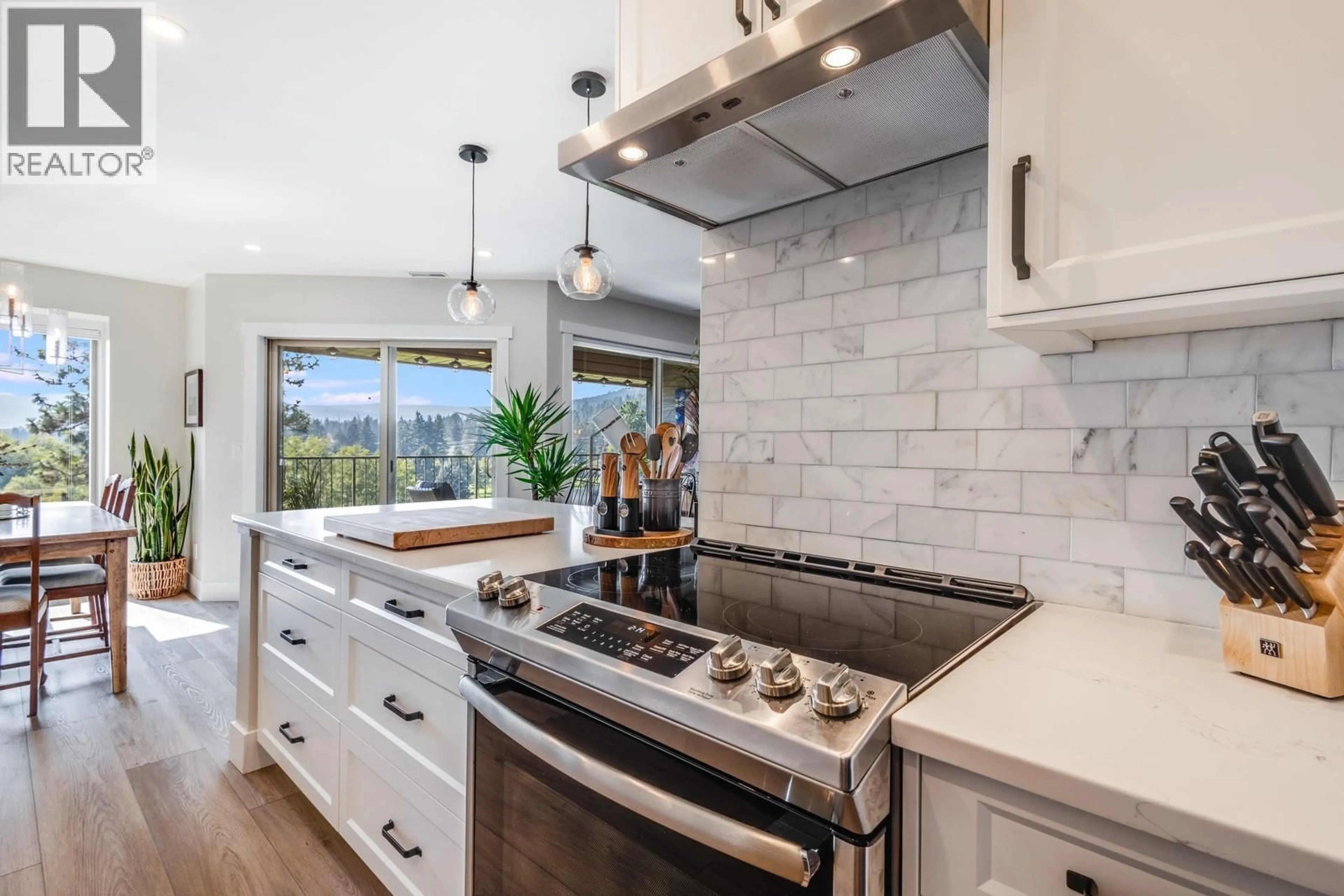 Contemporary kitchen, ceramic/tile floor for 2230 GOLF COURSE DRIVE, West Kelowna British Columbia V4T2V4