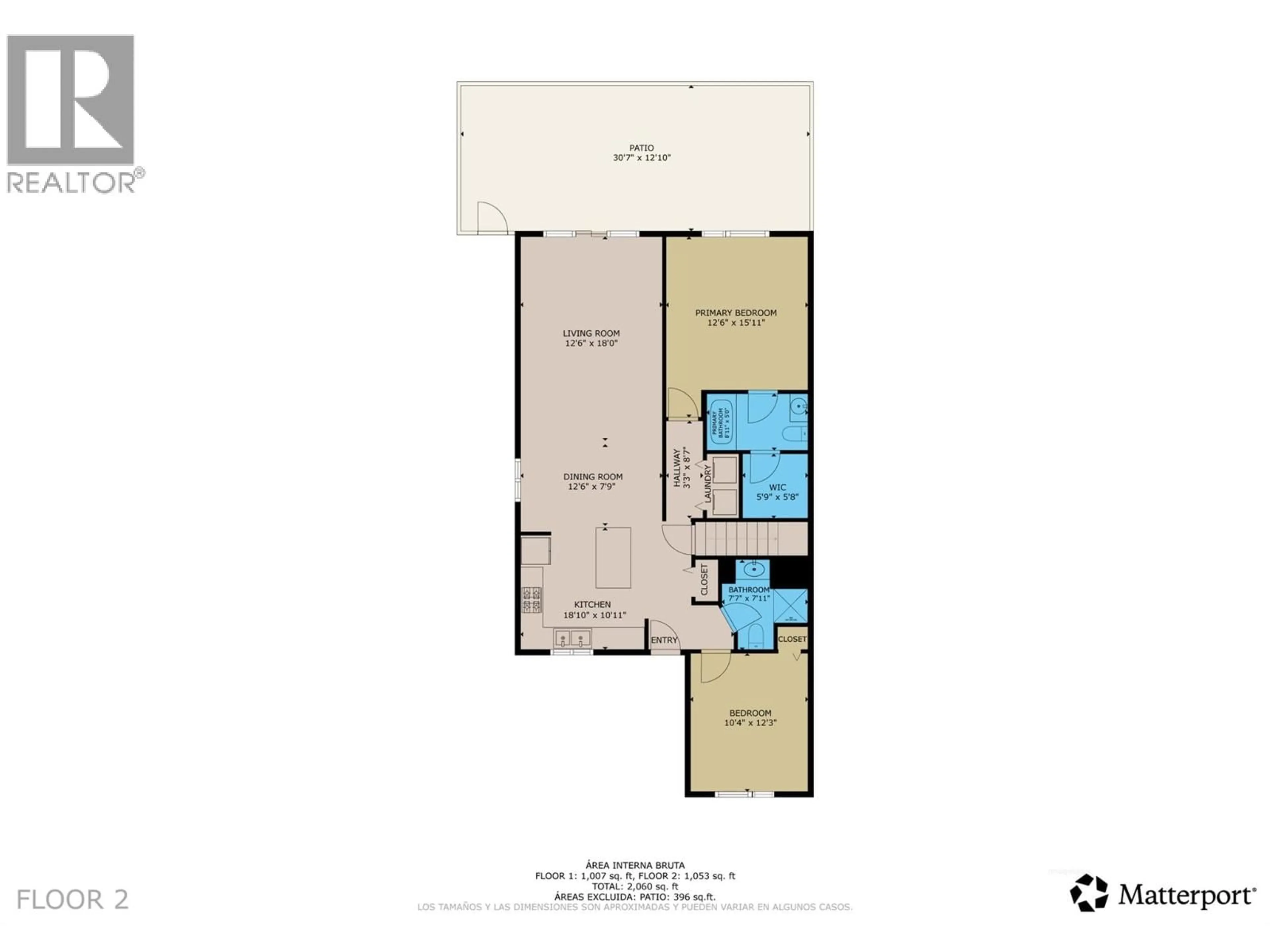 Floor plan for 25 - 3900 27 AVENUE, Vernon British Columbia V1T9E6