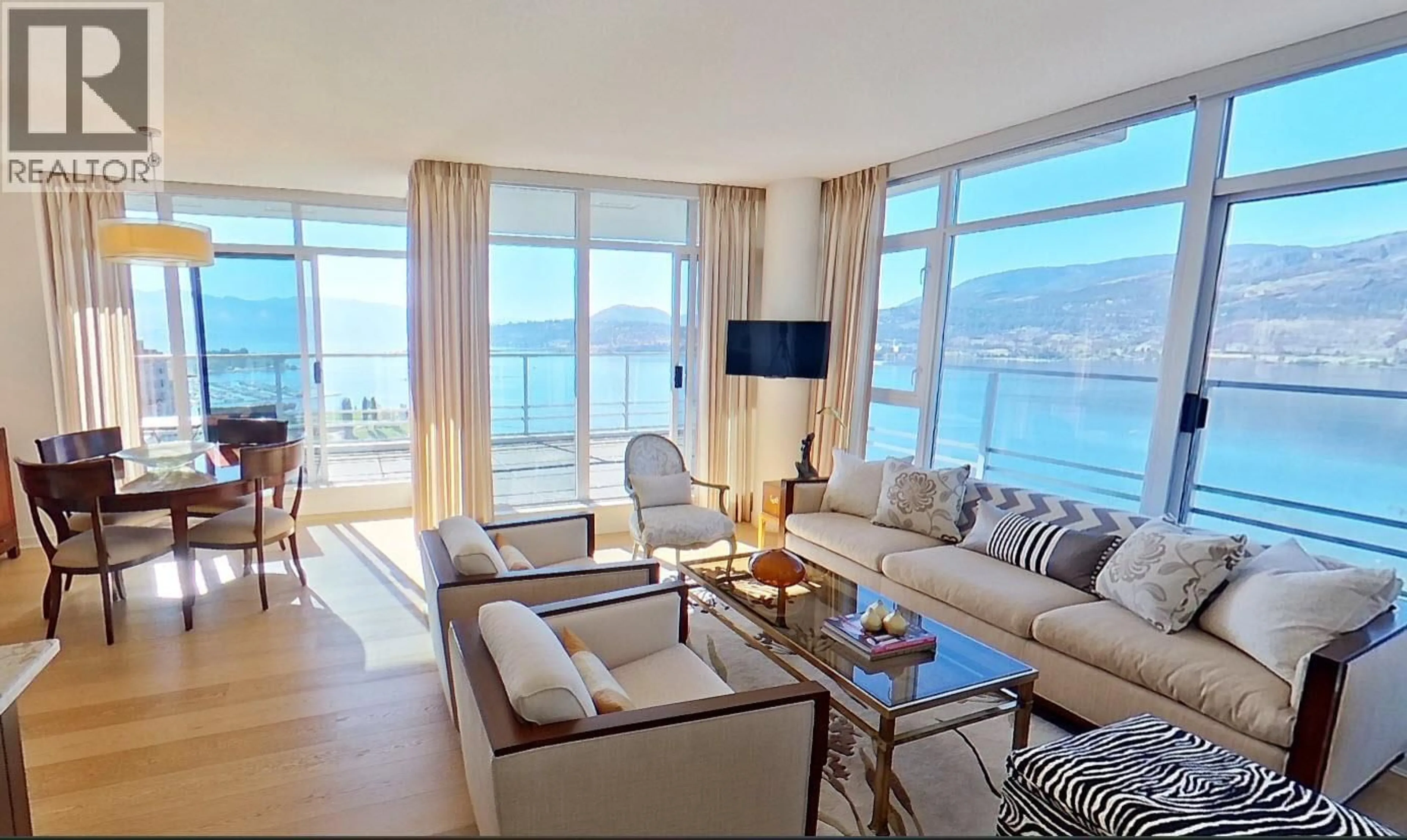 Living room with furniture, unknown for 2604 - 1075 SUNSET DRIVE, Kelowna British Columbia V1Y9Y9