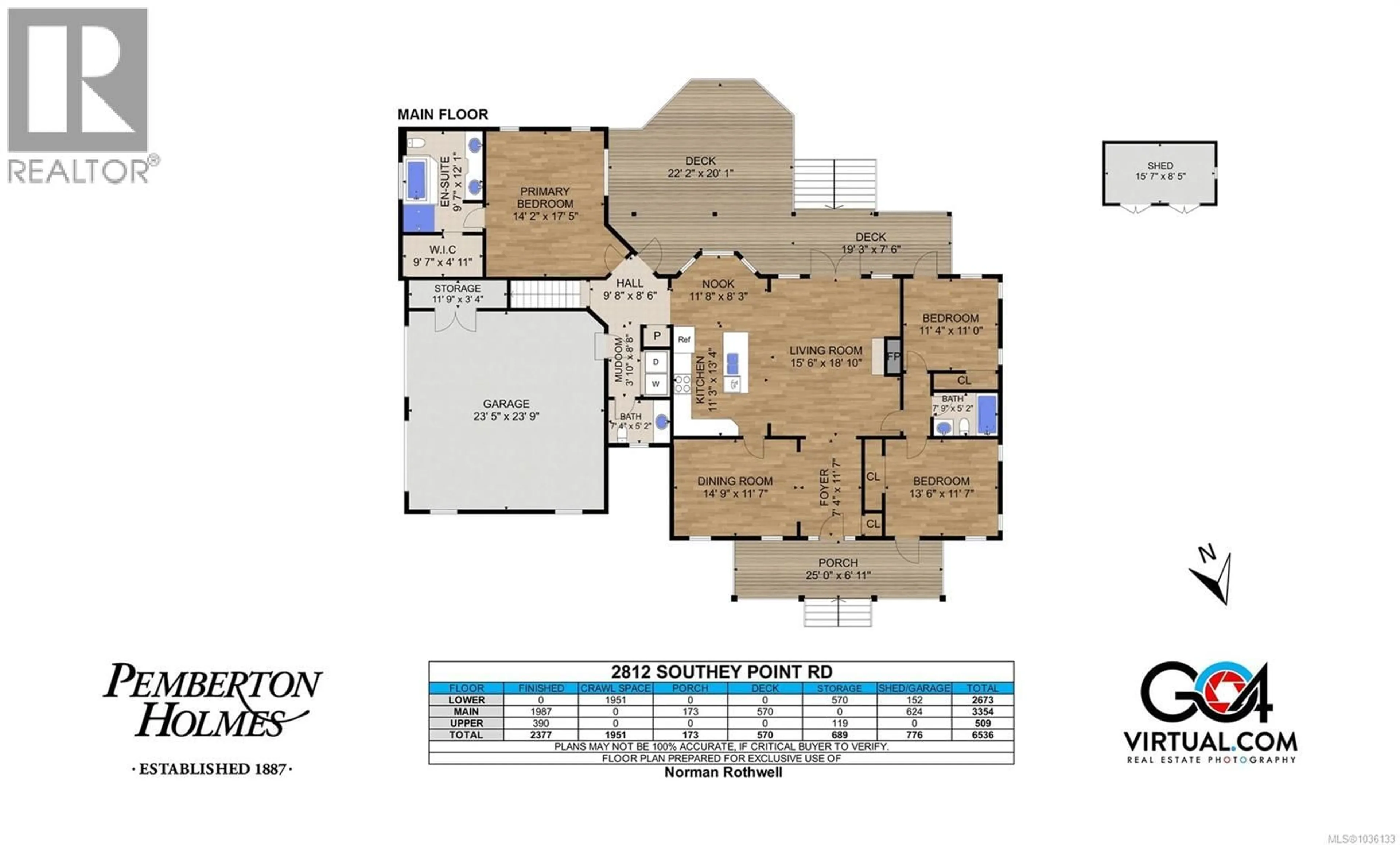 Floor plan for 2812 SOUTHEY POINT ROAD, Salt Spring British Columbia V8K1A5