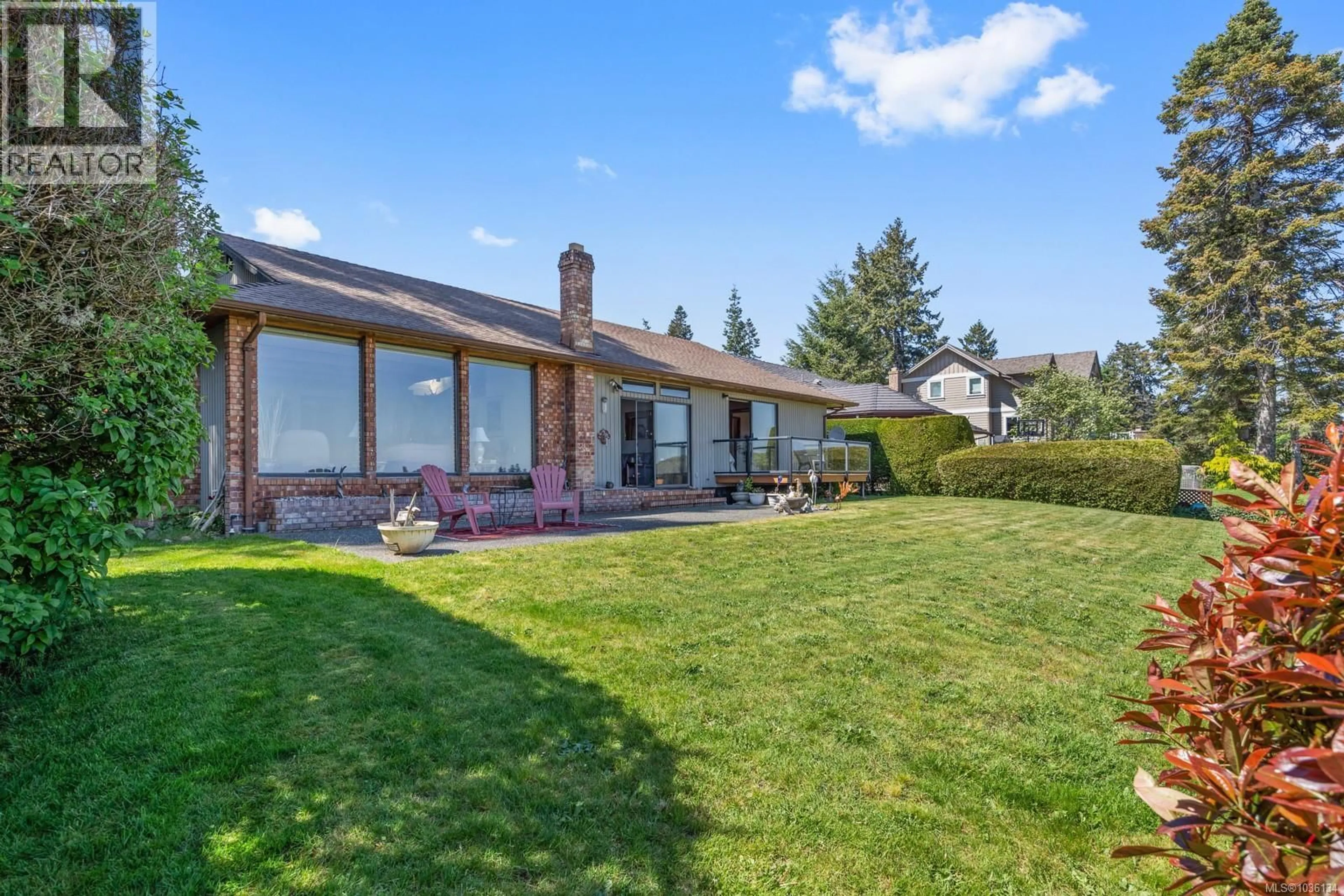 Patio, water/lake/river/ocean view for 4650 KILMARNOCK DRIVE, Courtenay British Columbia V9N9S6