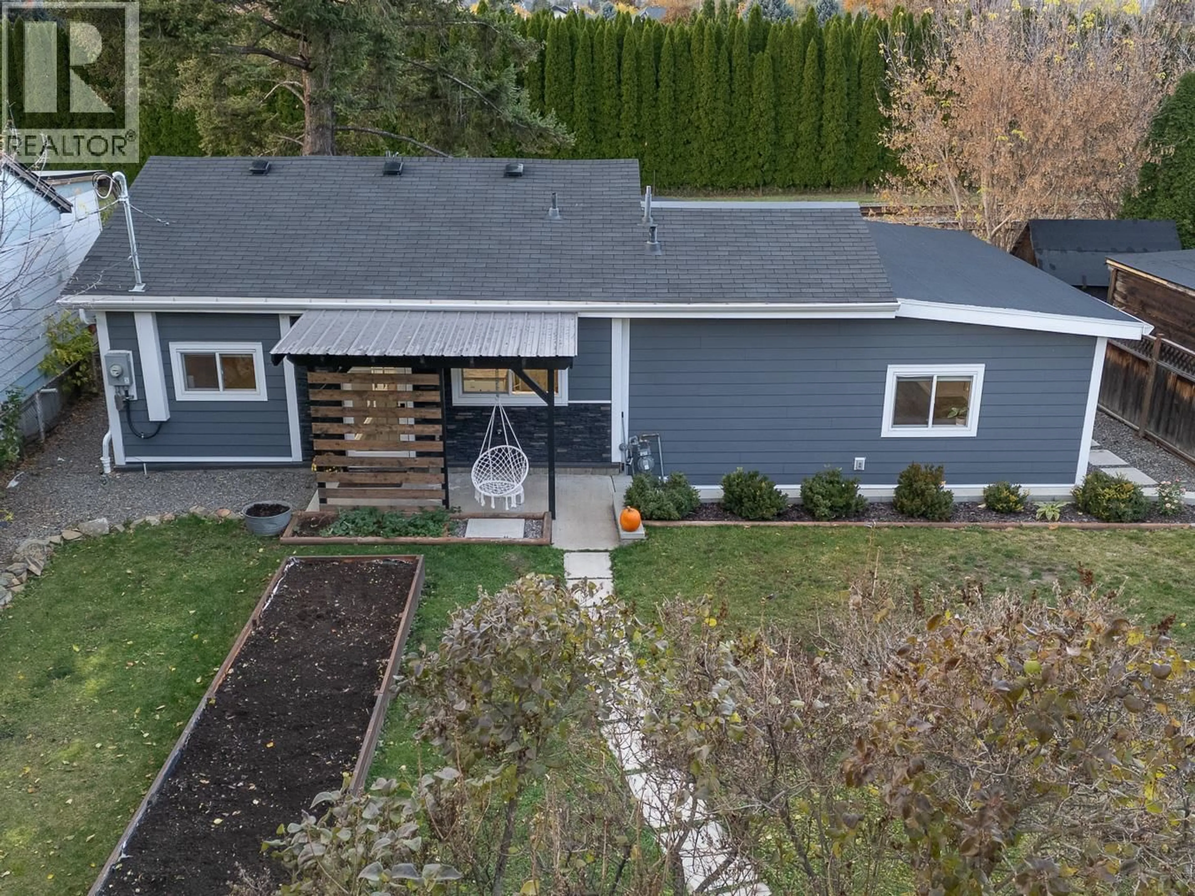 A pic from outside/outdoor area/front of a property/back of a property/a pic from drone, street for 4349 YELLOWHEAD HIGHWAY, Kamloops British Columbia V2H1N4