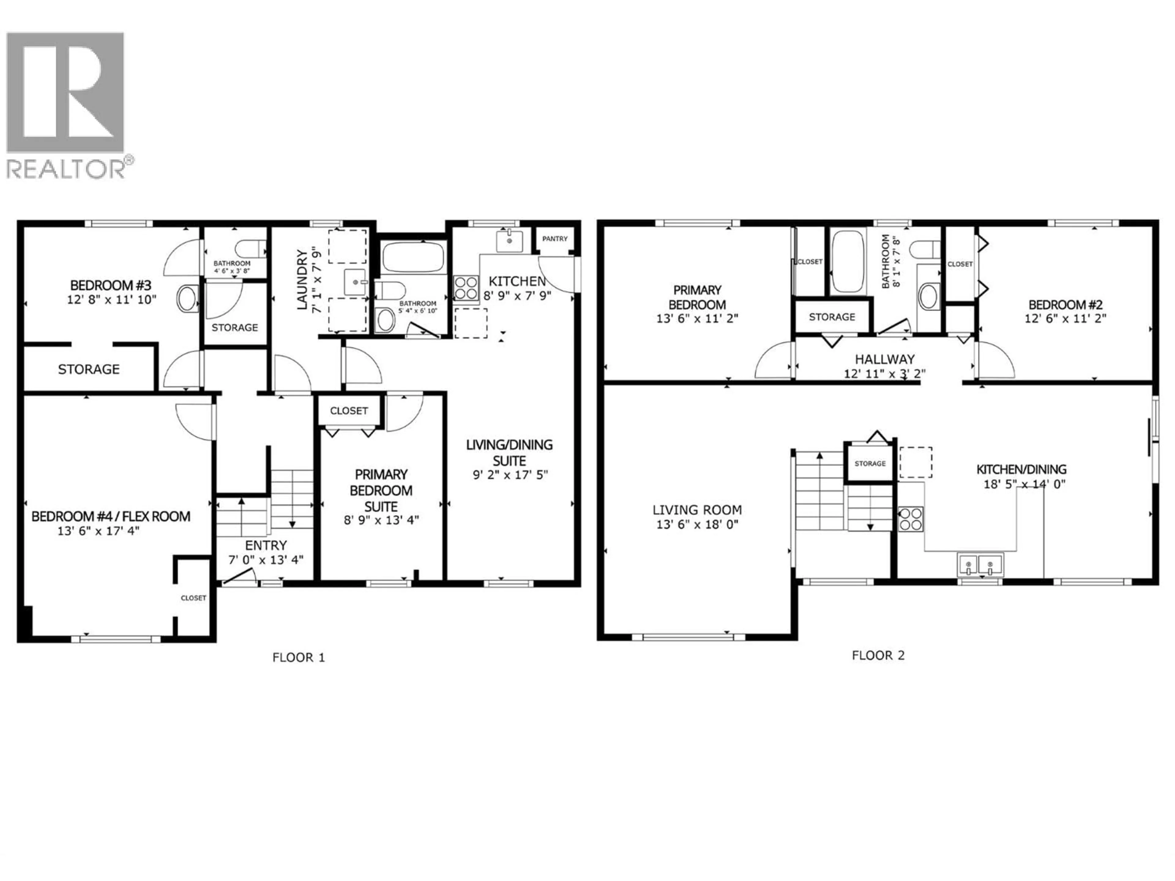Floor plan for 1480 DENVER ROAD, Kelowna British Columbia V1Y8C2