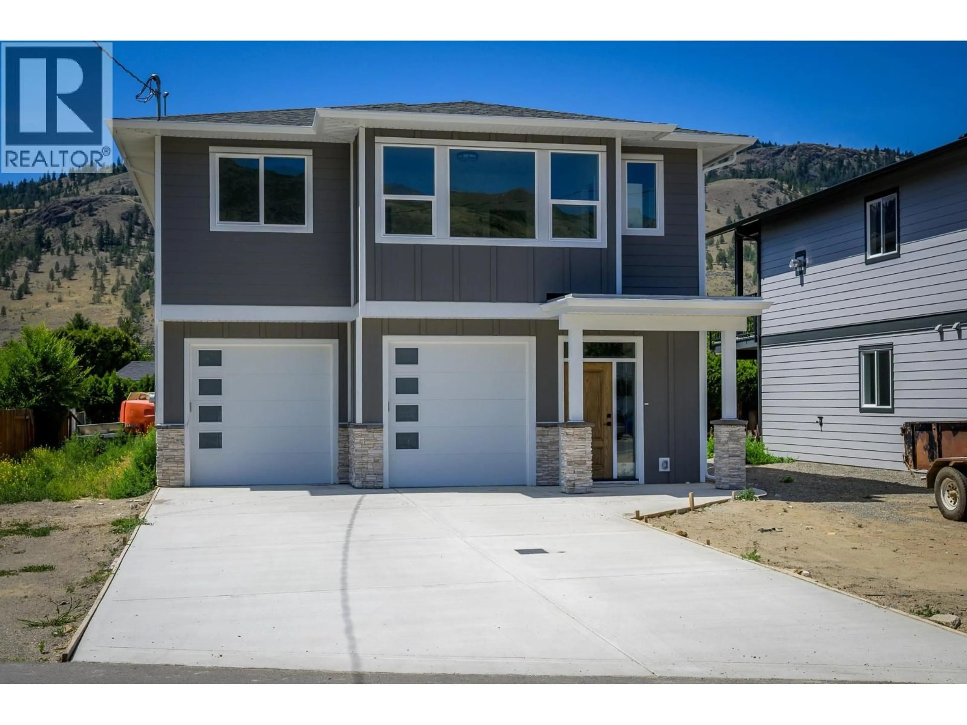 Home with vinyl exterior material, mountain view for 3220 BANK ROAD, Kamloops British Columbia V2B6Z7