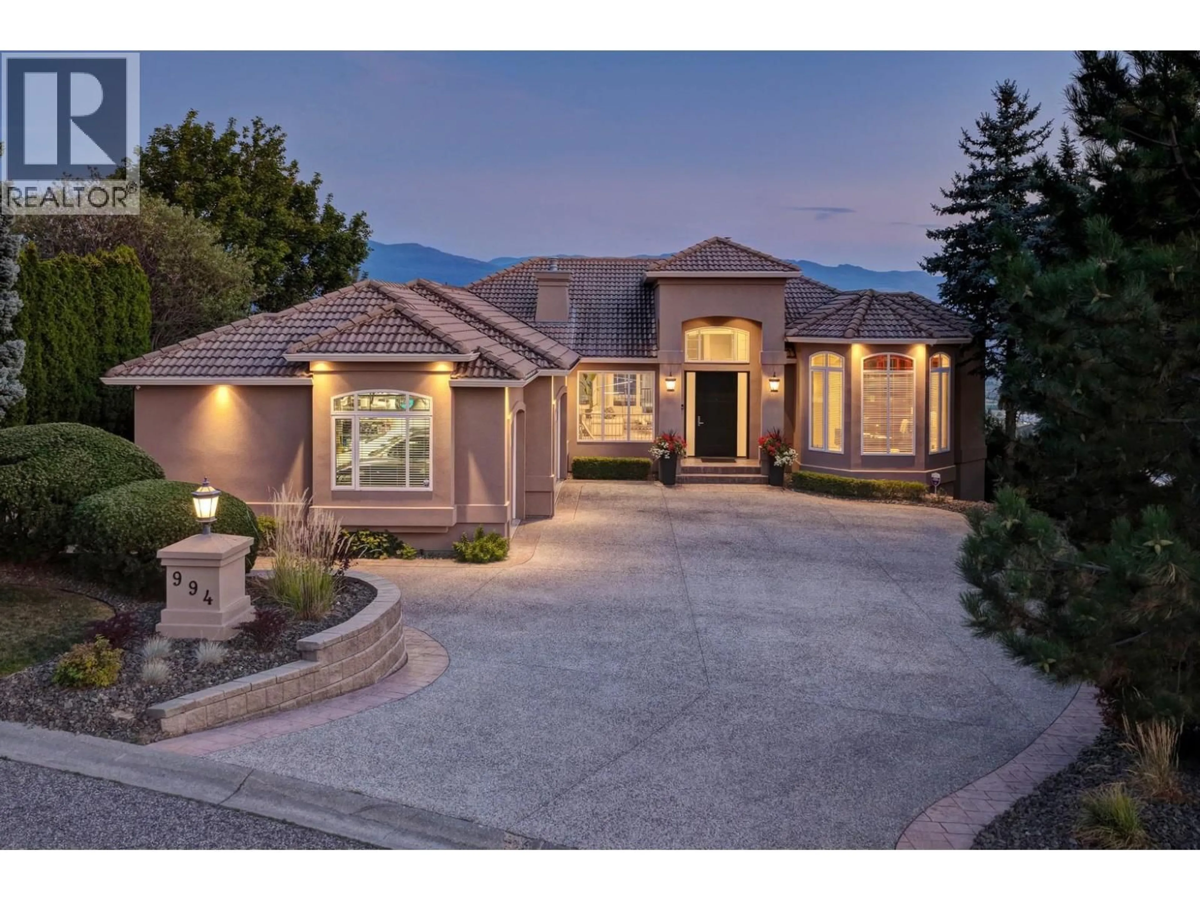 Home with brick exterior material, street for 994 SKEENA DRIVE, Kelowna British Columbia V1V2K7