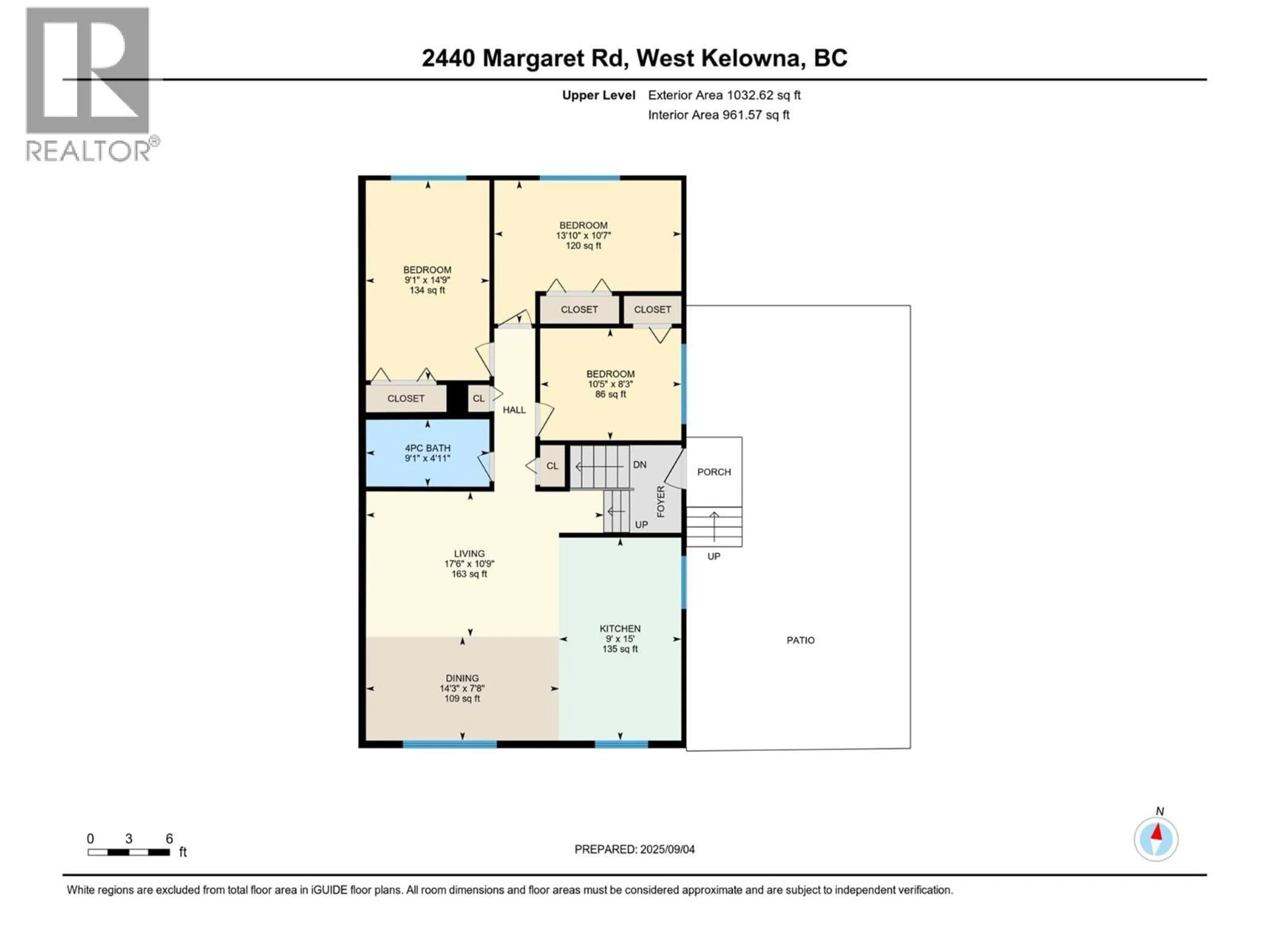 Floor plan for 2440 MARGARET ROAD, West Kelowna British Columbia V0H1Z2
