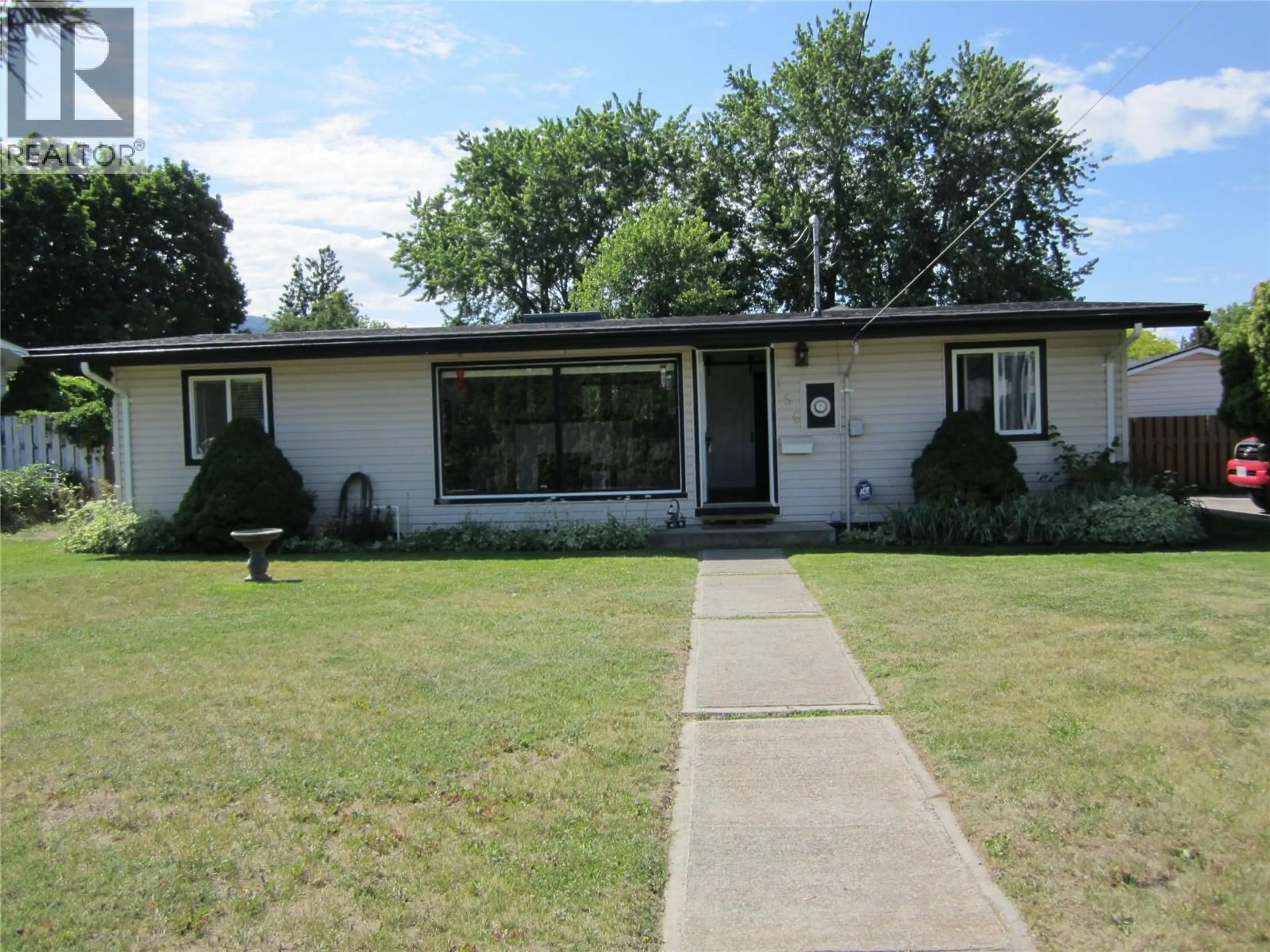 Home with vinyl exterior material, street for 156 MCCULLOCH DRIVE, Penticton British Columbia V2A3P7