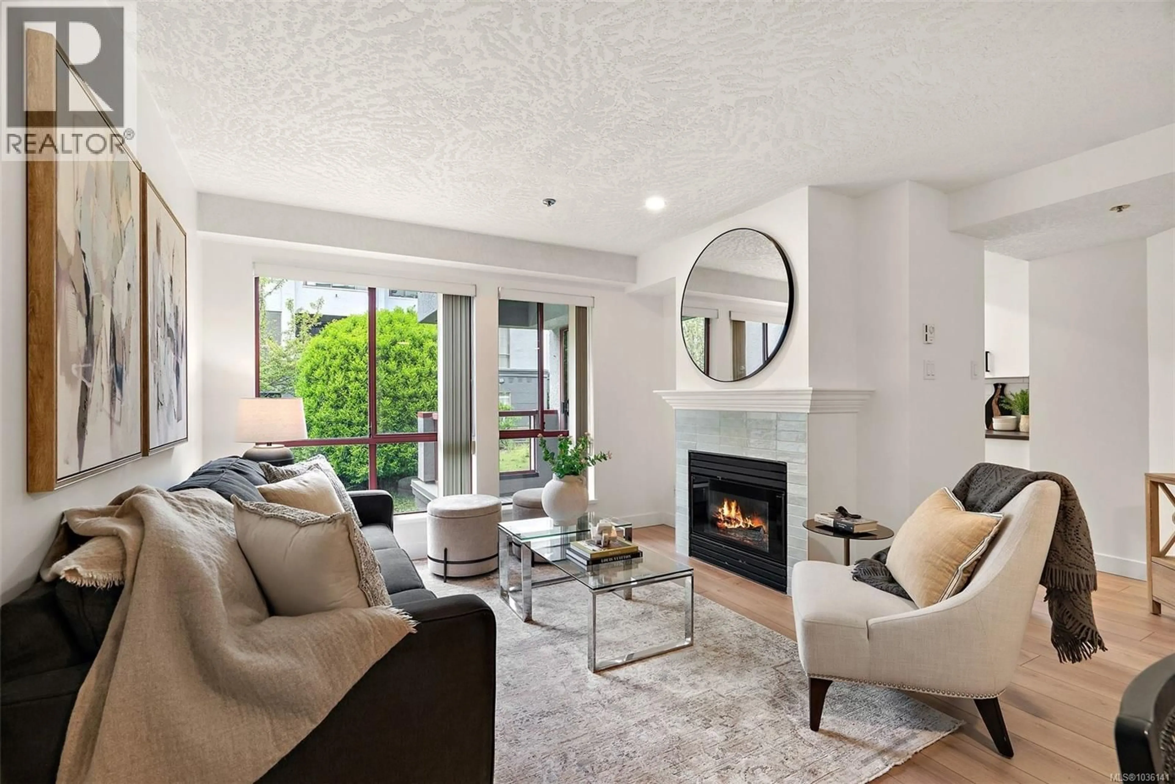 Living room with furniture, unknown for 205 - 520 DUNEDIN STREET, Victoria British Columbia V8T2L6