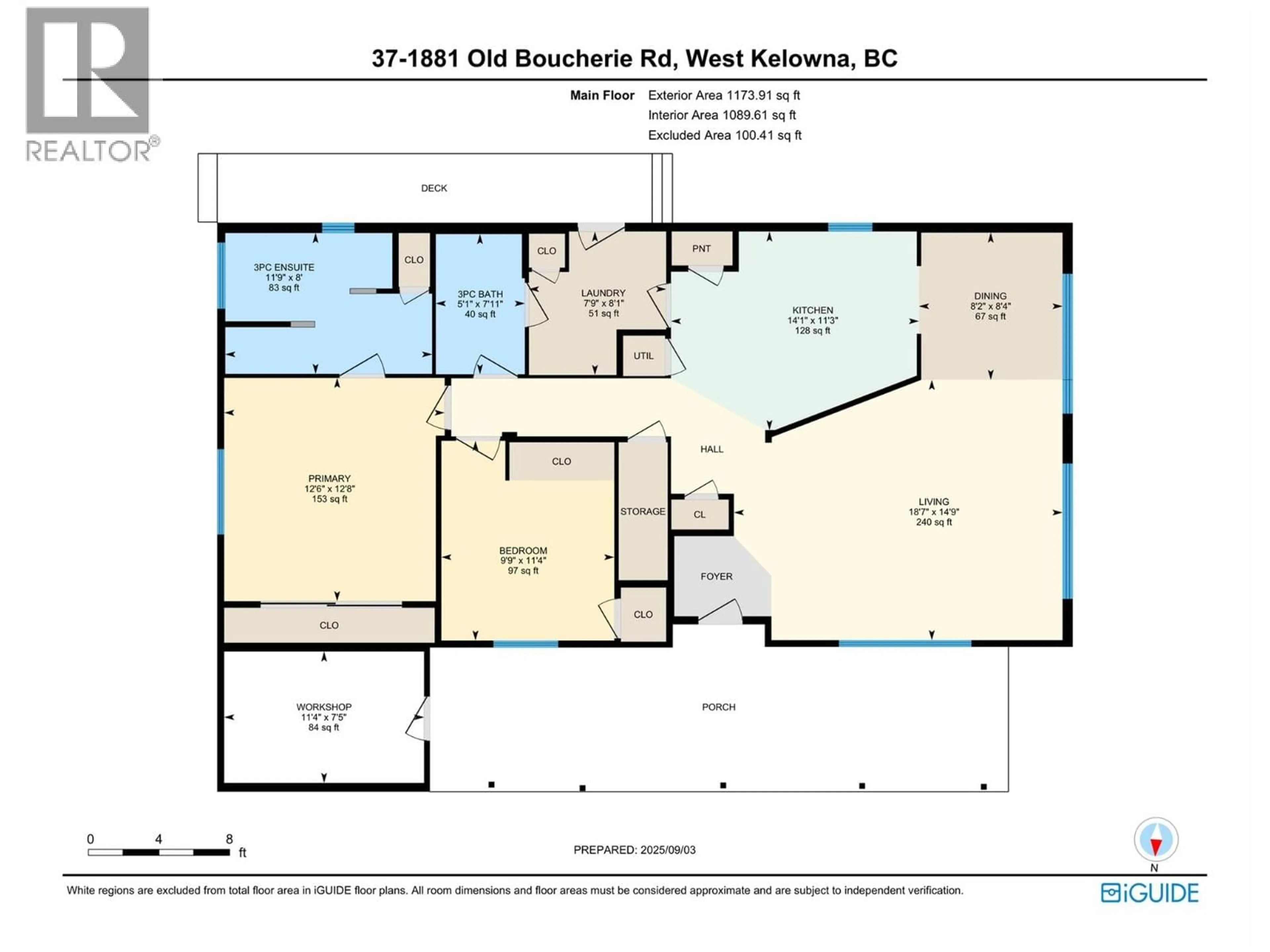 Floor plan for 37 - 1881 BOUCHERIE ROAD, West Kelowna British Columbia V4T0C9